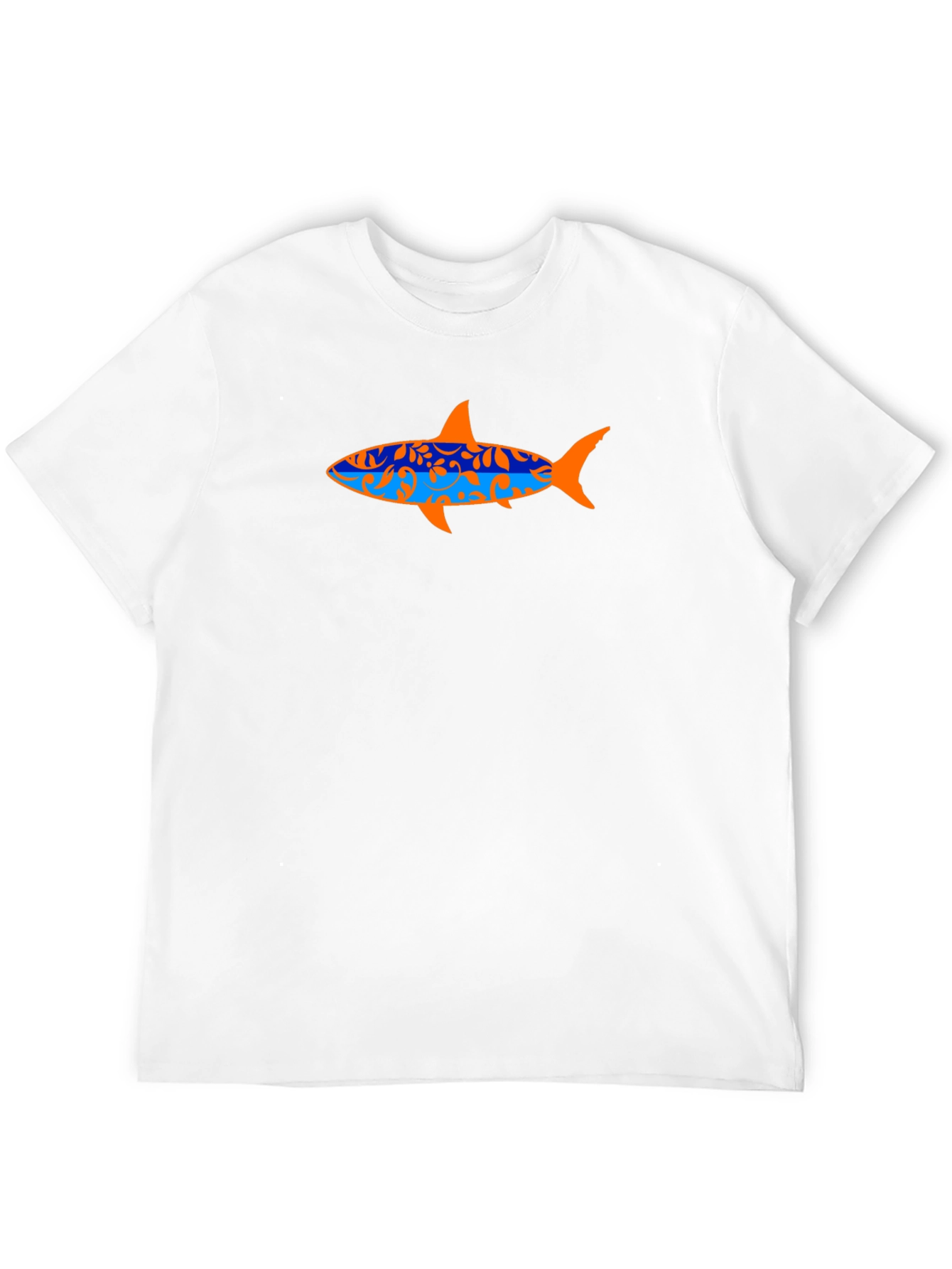 Shark Graphic Tee - Stylish Printed T-Shirt