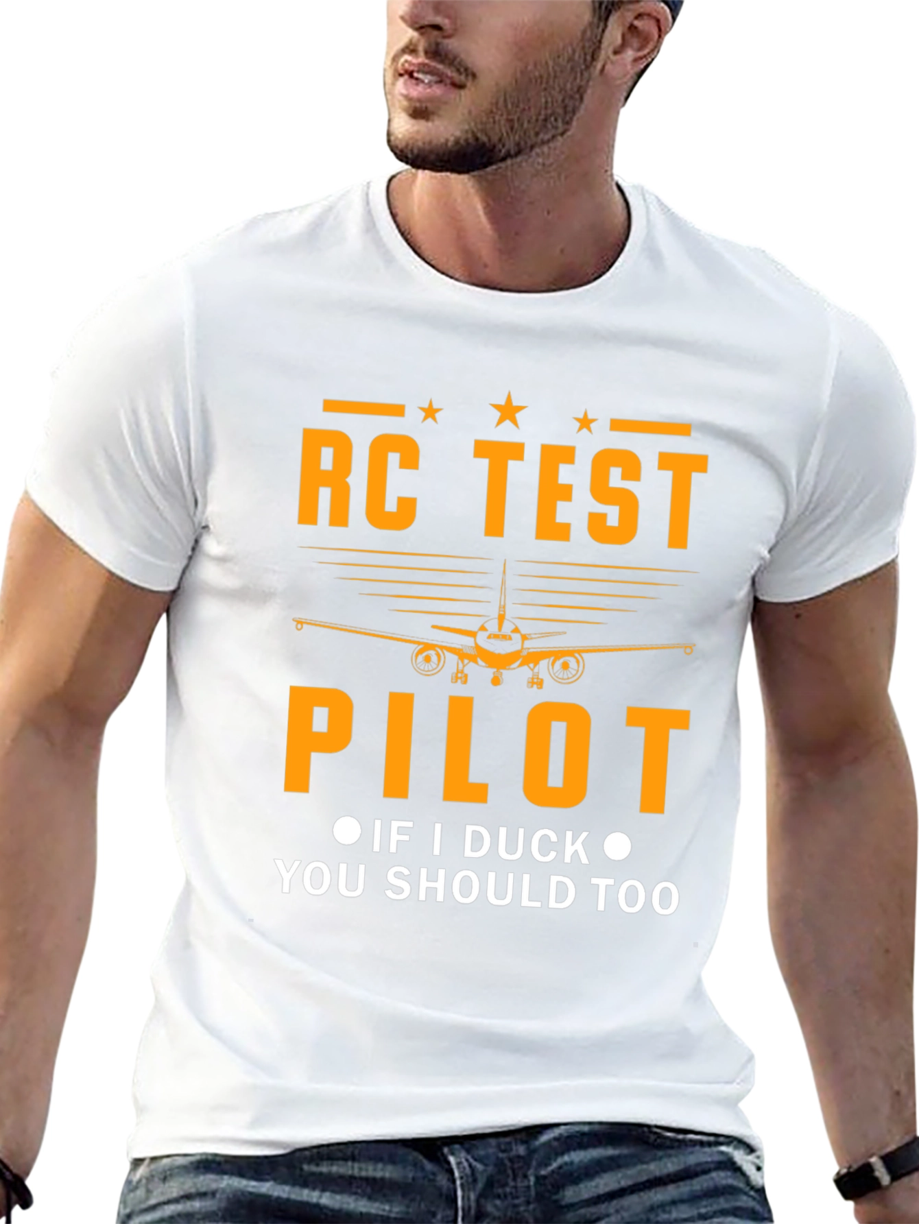 RC Test Pilot Graphic T-Shirt