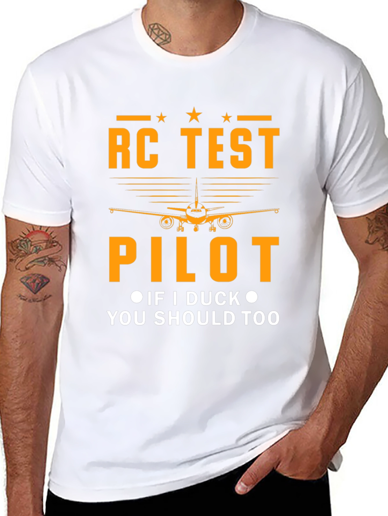 RC Test Pilot Graphic T-Shirt