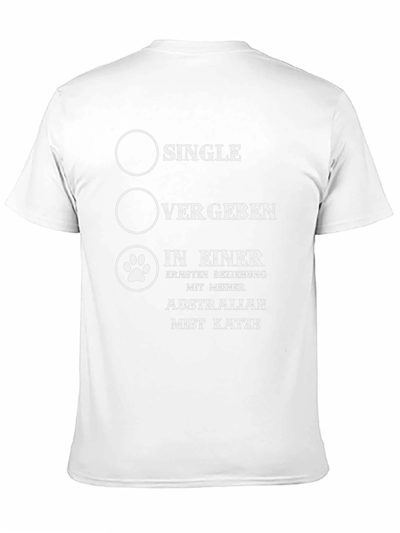 Single Taken Australian Mist Cat T-Shirt