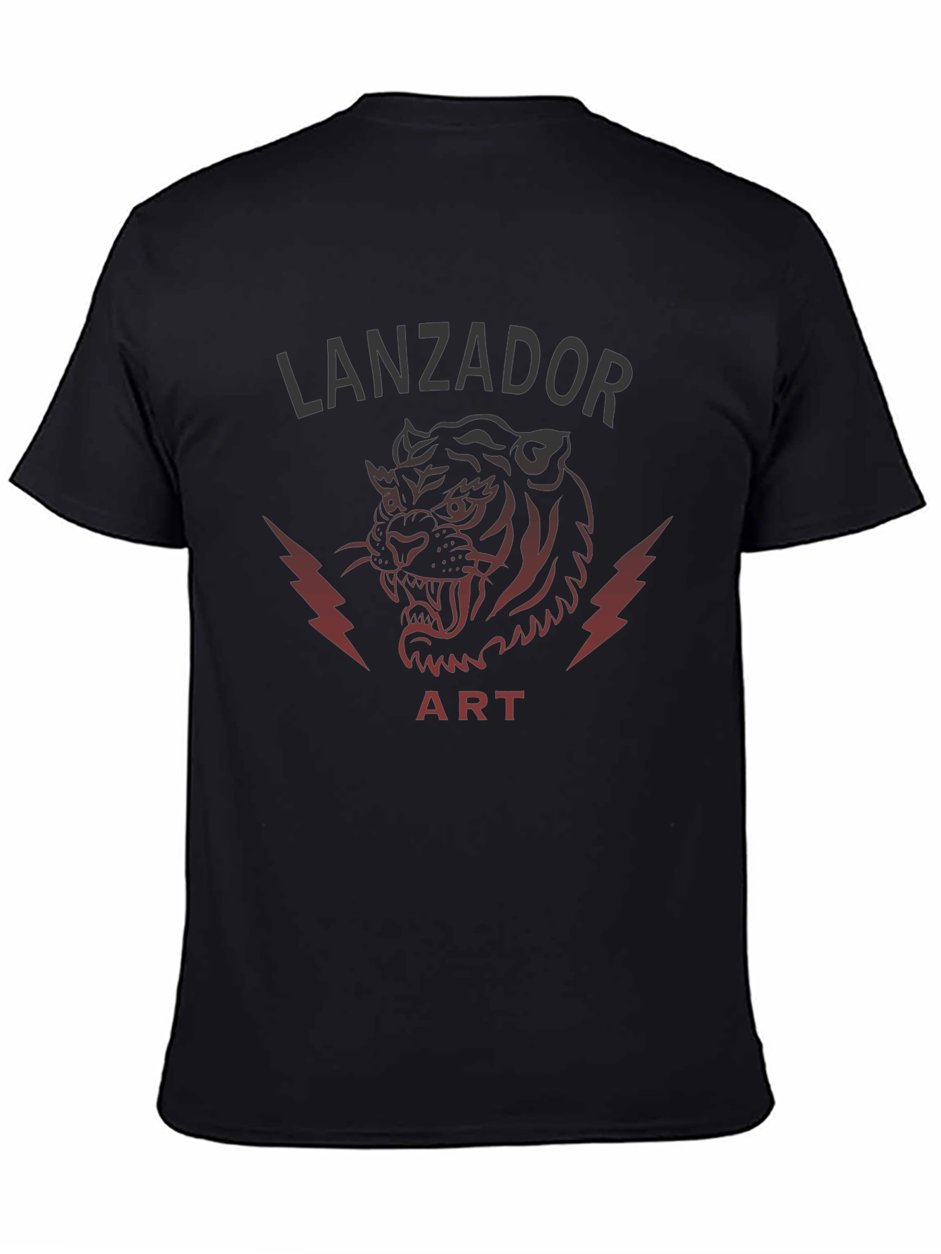 Mens Graphic Tee - Tiger Art