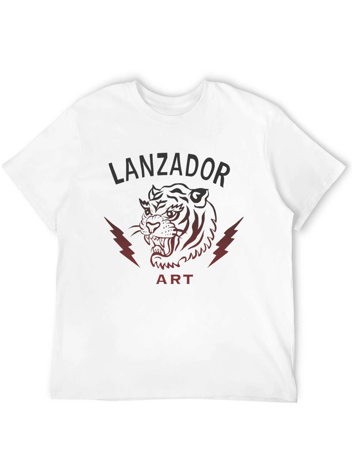 Mens Graphic Tee - Tiger Art
