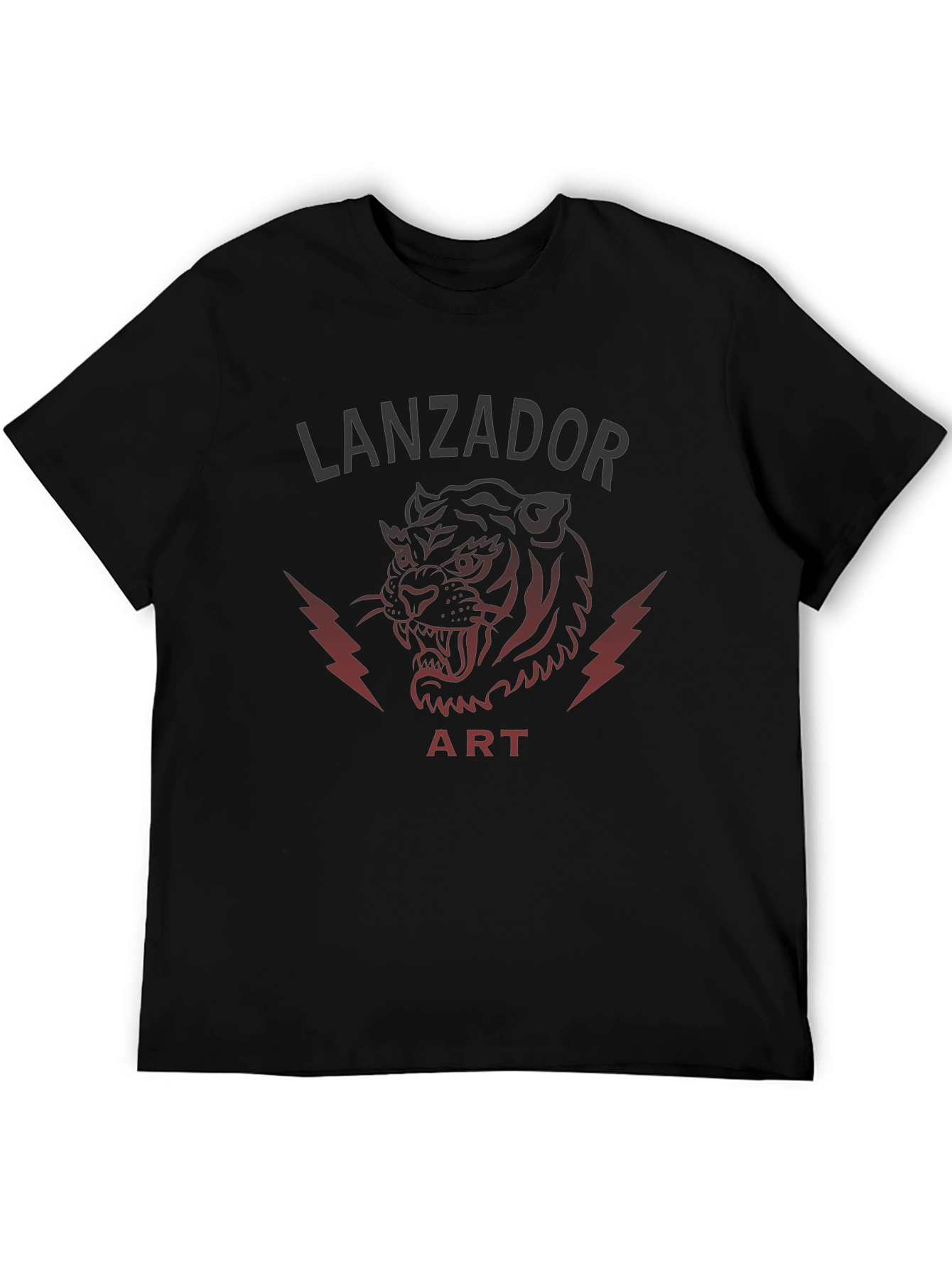 Mens Graphic Tee - Tiger Art