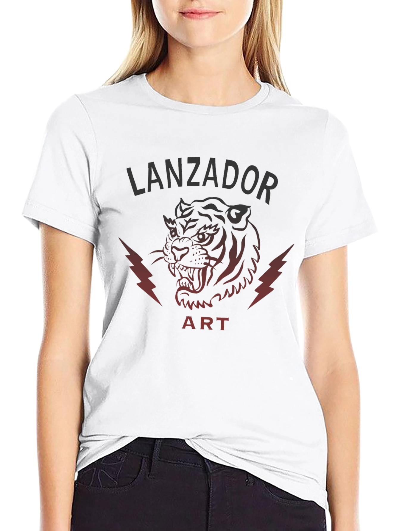 Mens Graphic Tee - Tiger Art