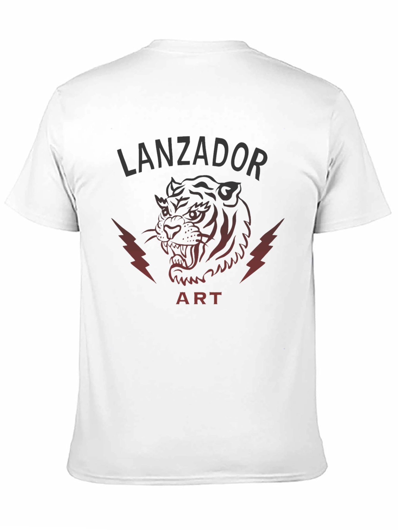 Mens Graphic Tee - Tiger Art