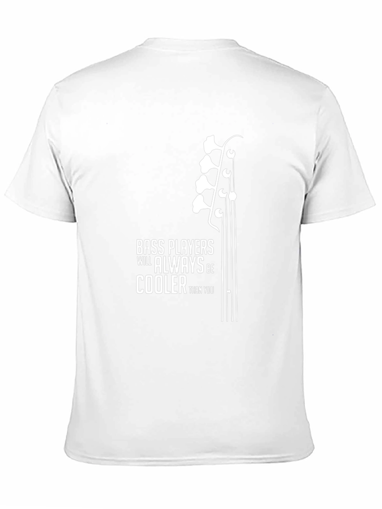 Cool Bass Player T-Shirt - Black