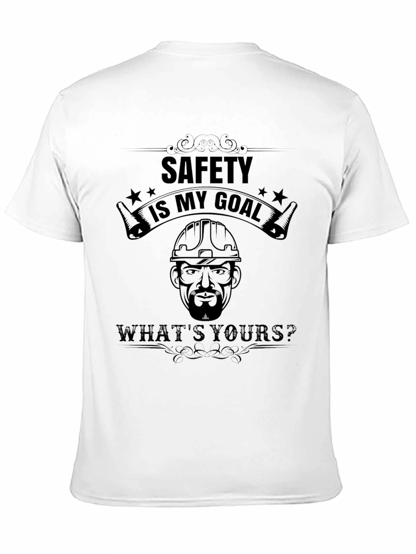 Safety Goal T-Shirt: Construction Worker Tee