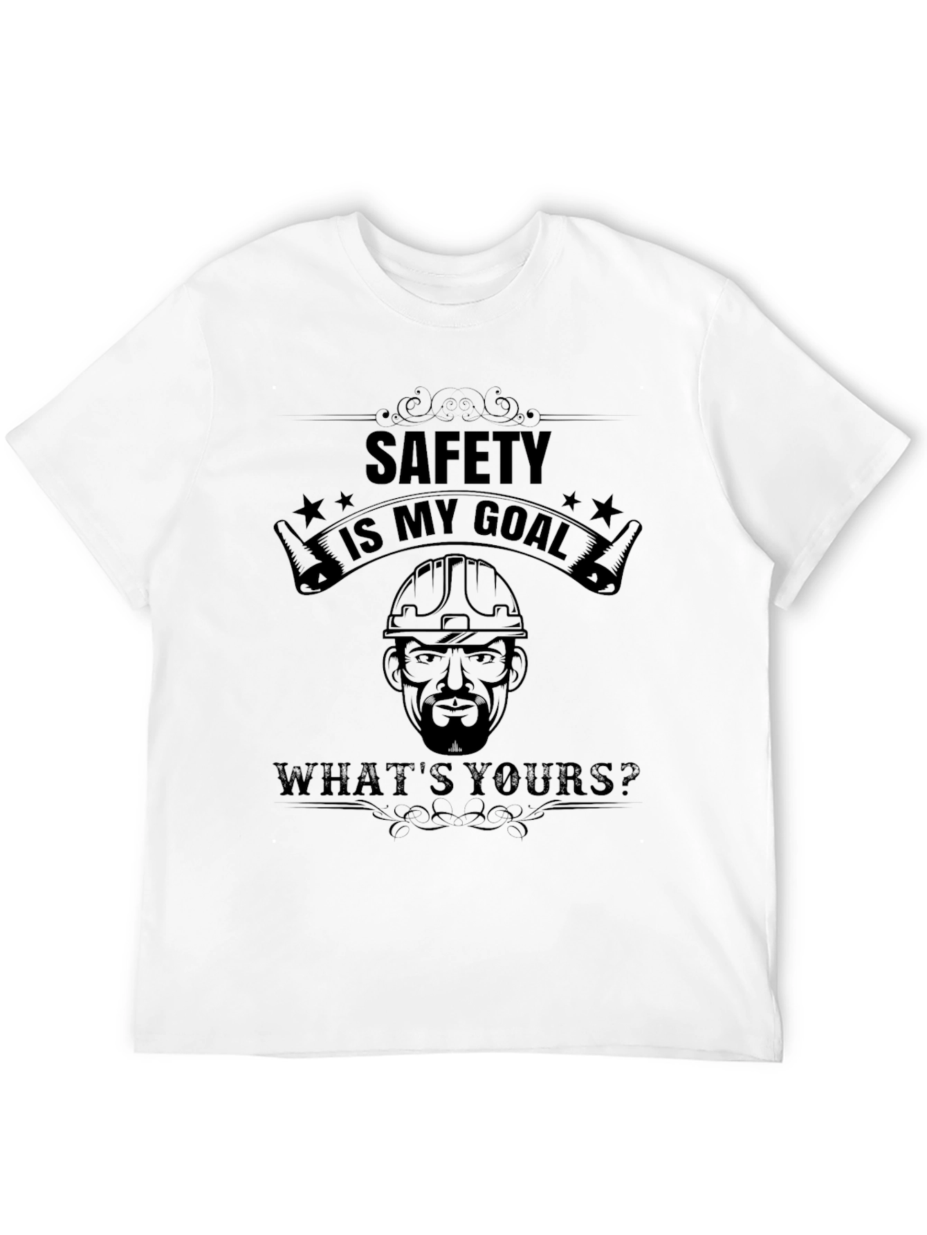 Safety Goal T-Shirt: Construction Worker Tee