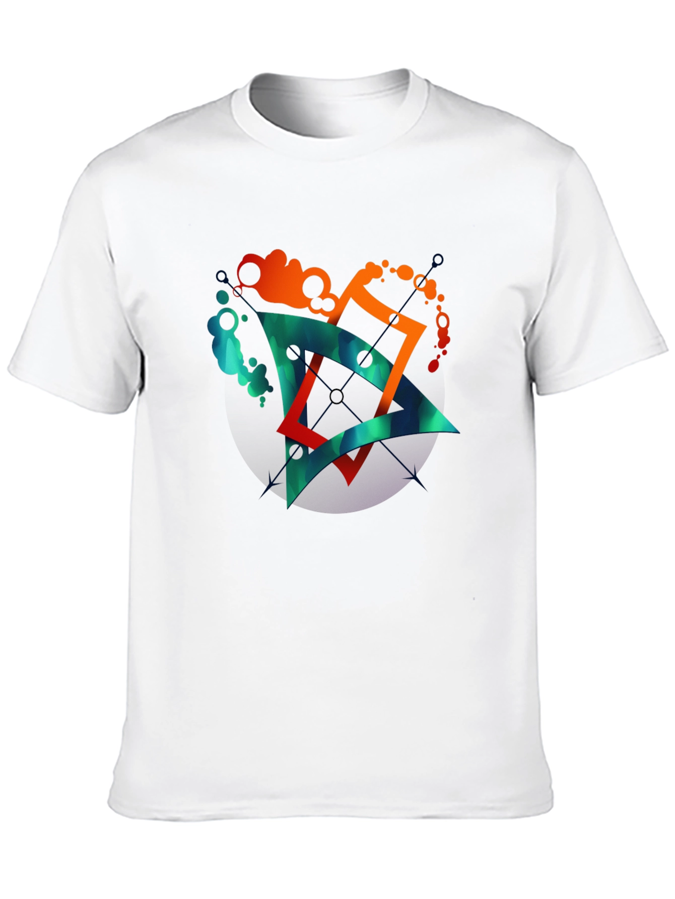 Abstract Geometric Art T-Shirt