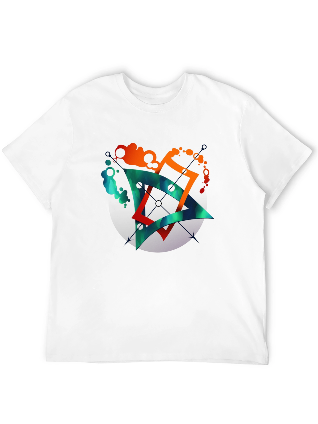 Abstract Geometric Art T-Shirt