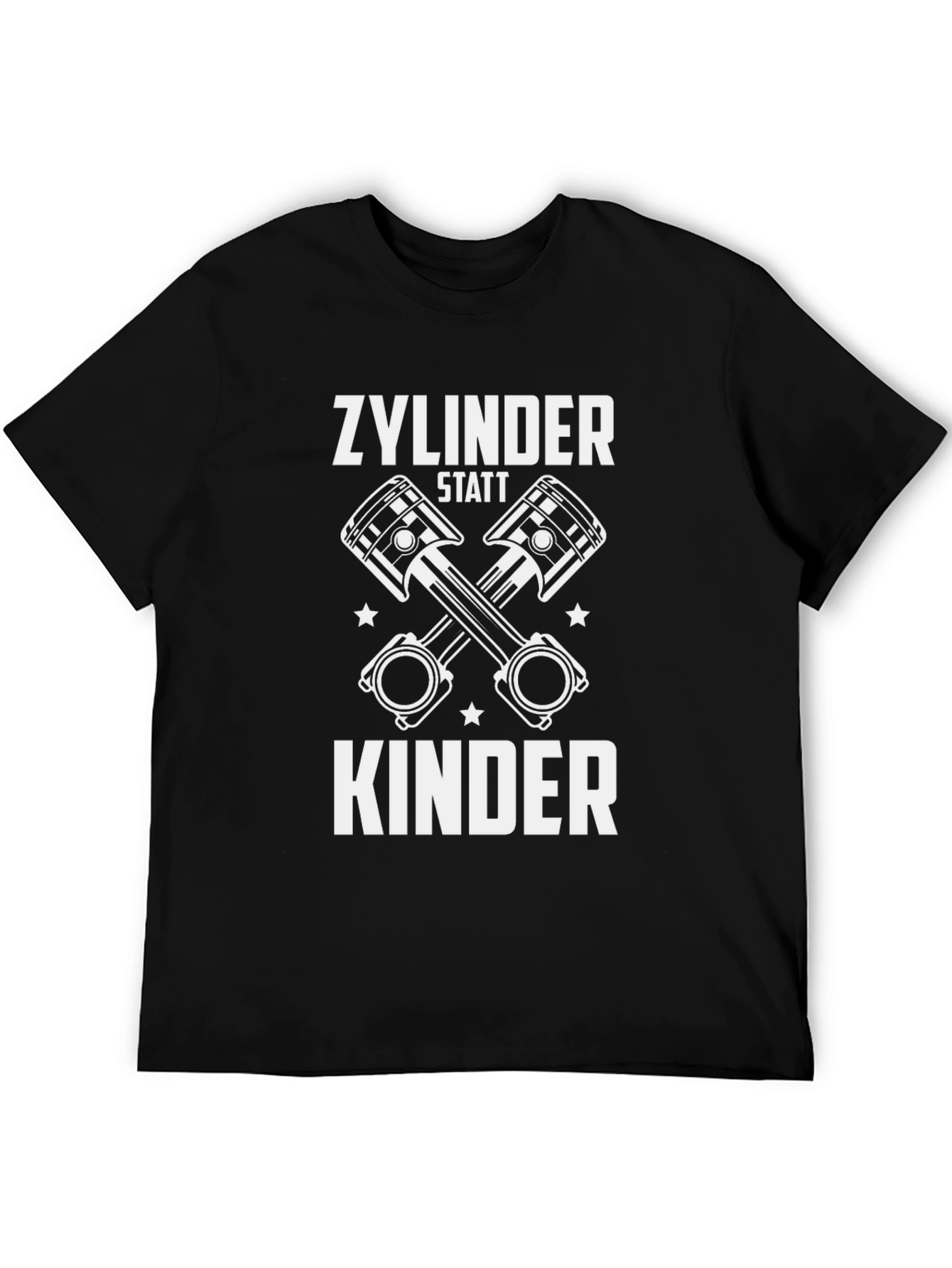 Zylinder Statt Kinder T-Shirt