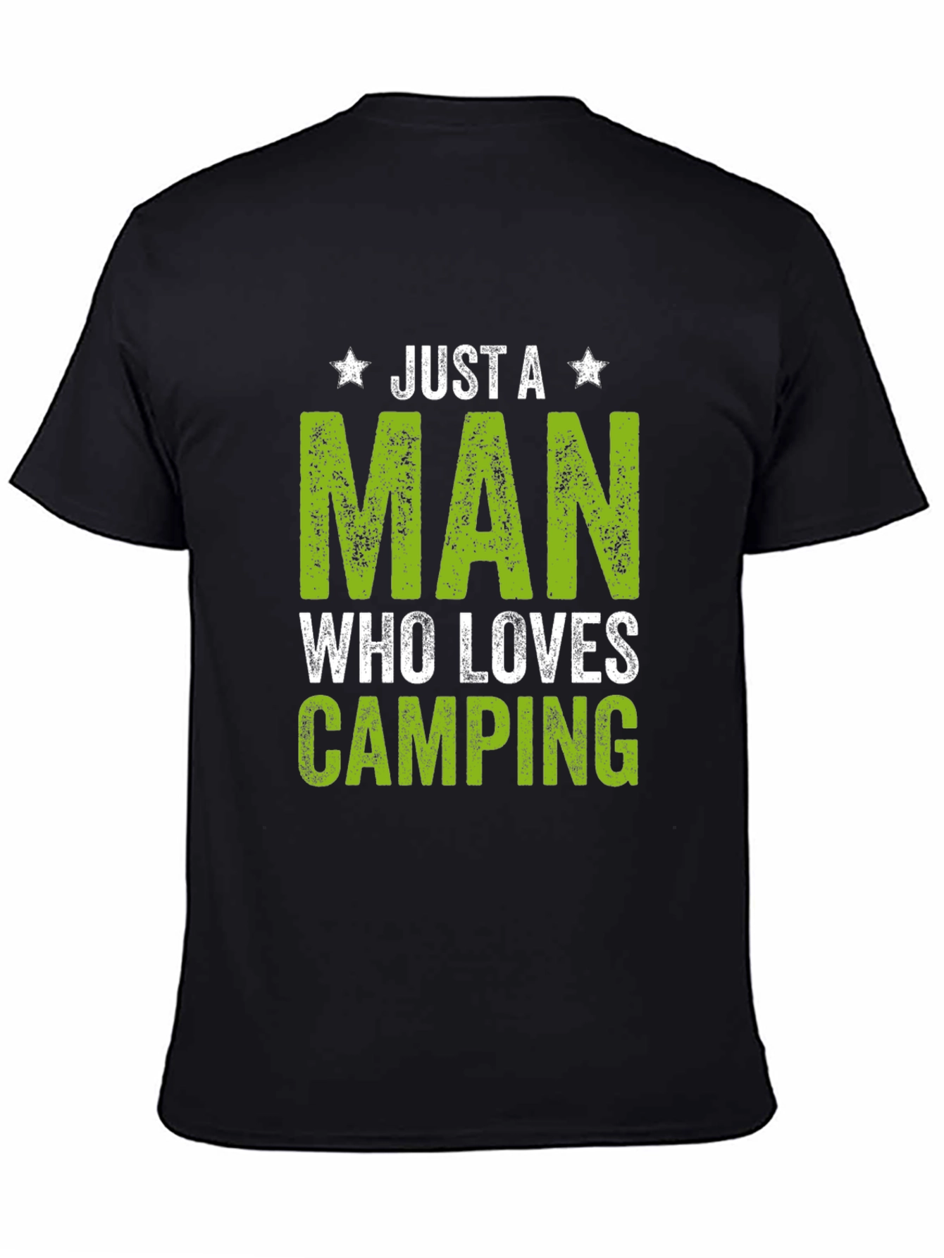 Just A Man Who Loves Camping T-Shirt