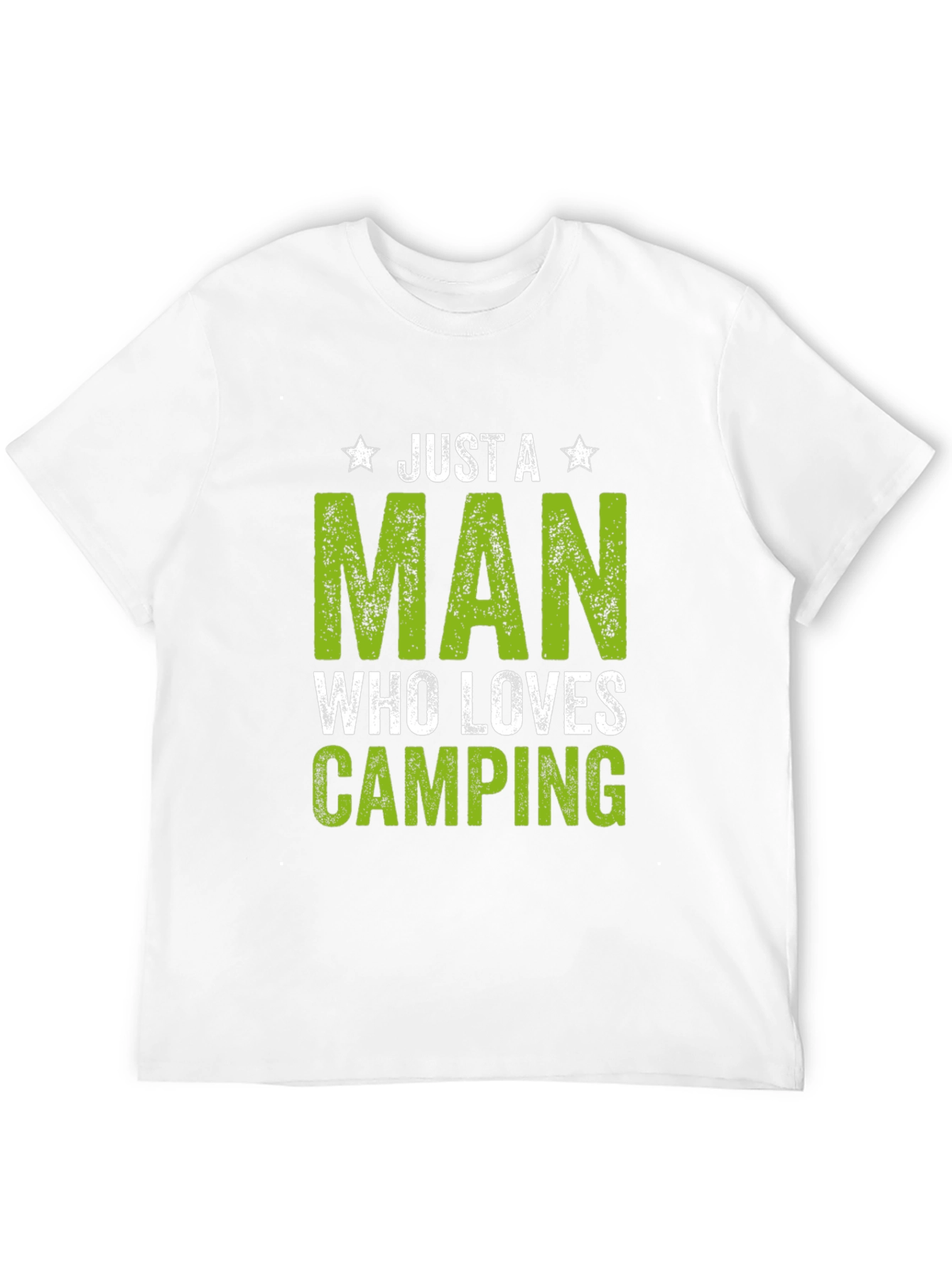 Just A Man Who Loves Camping T-Shirt