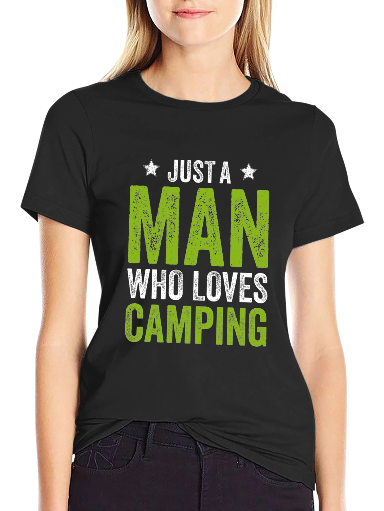 Just A Man Who Loves Camping T-Shirt