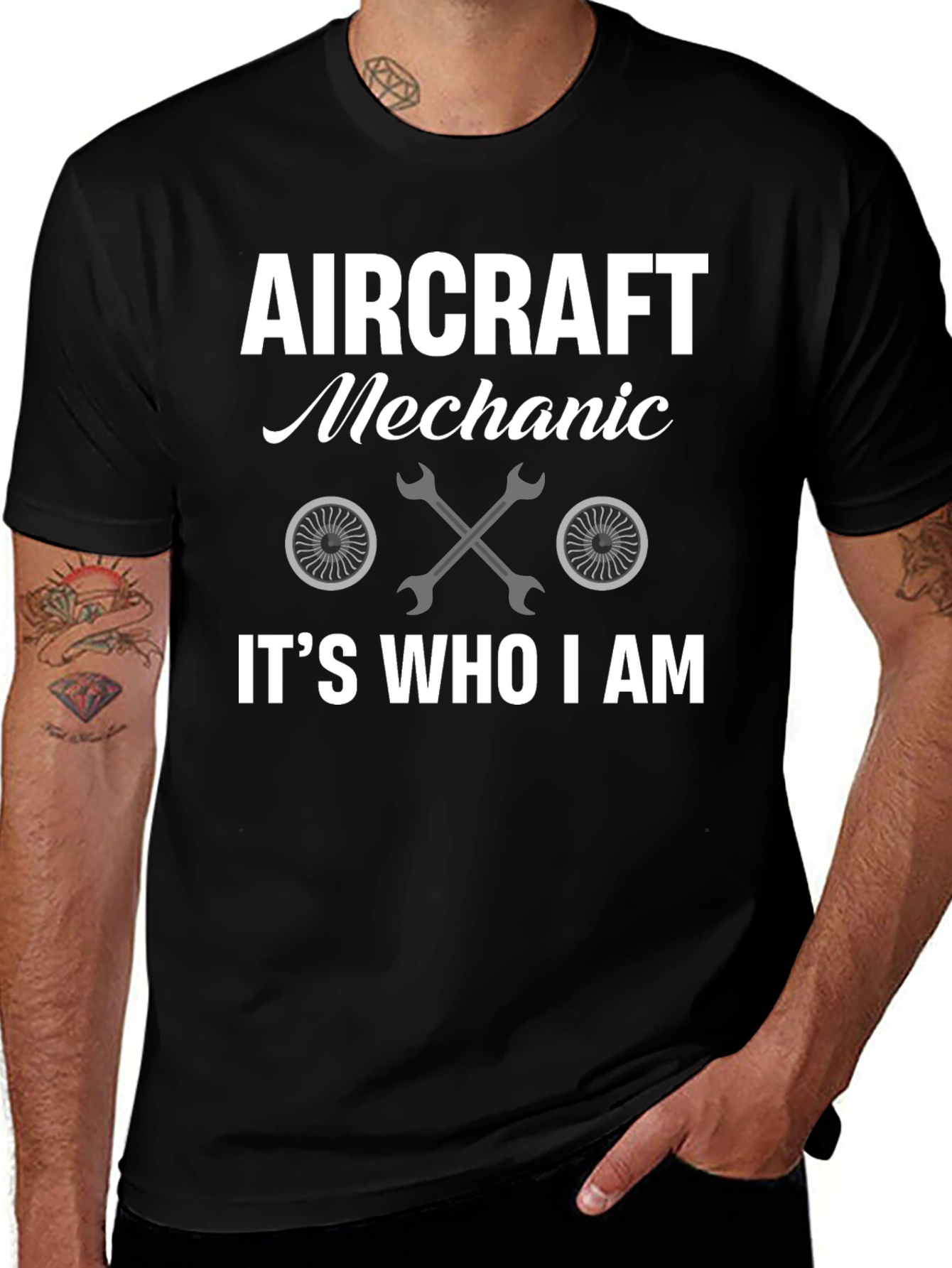 Aircraft Mechanic T-Shirt - Its Who I Am