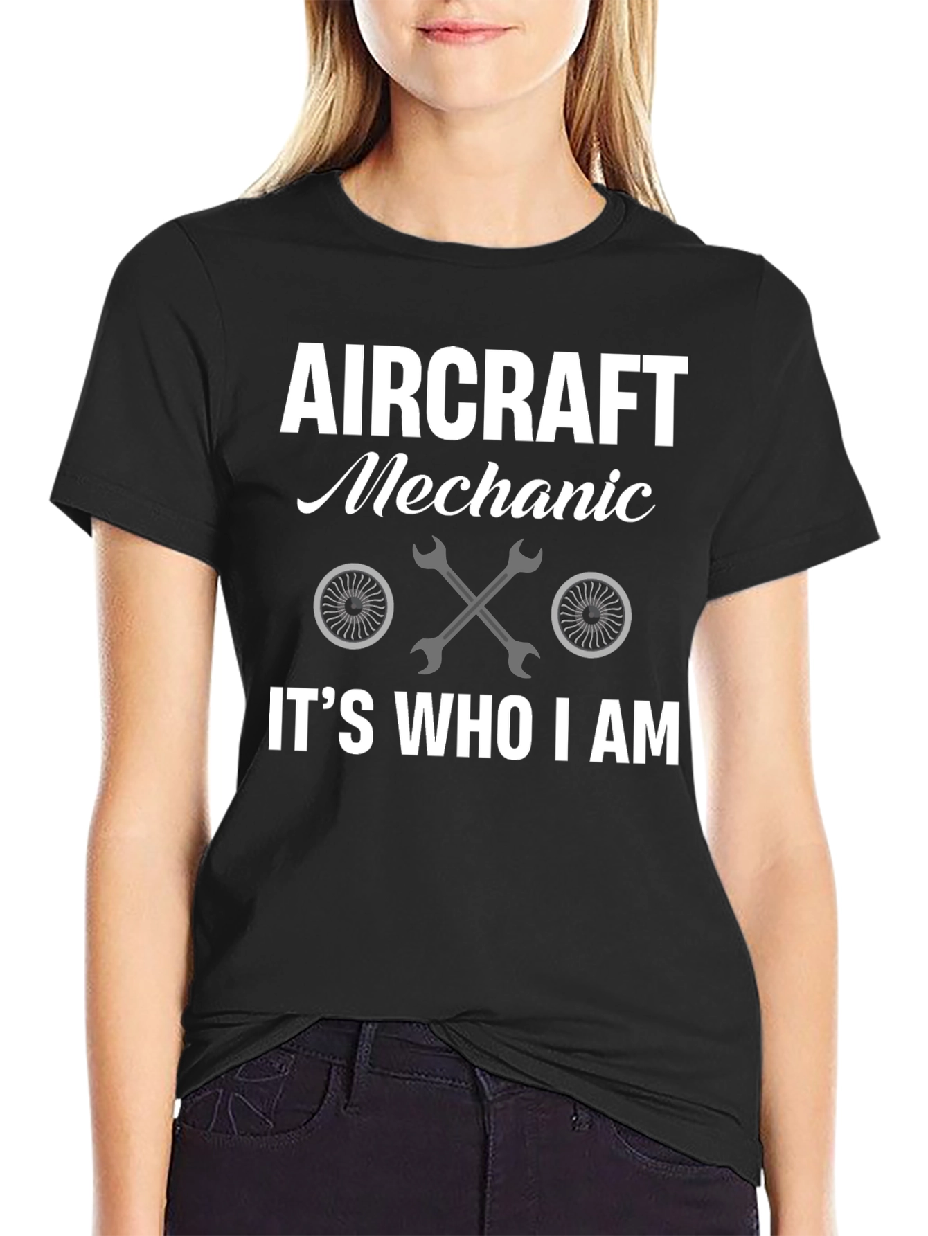 Aircraft Mechanic T-Shirt - Its Who I Am