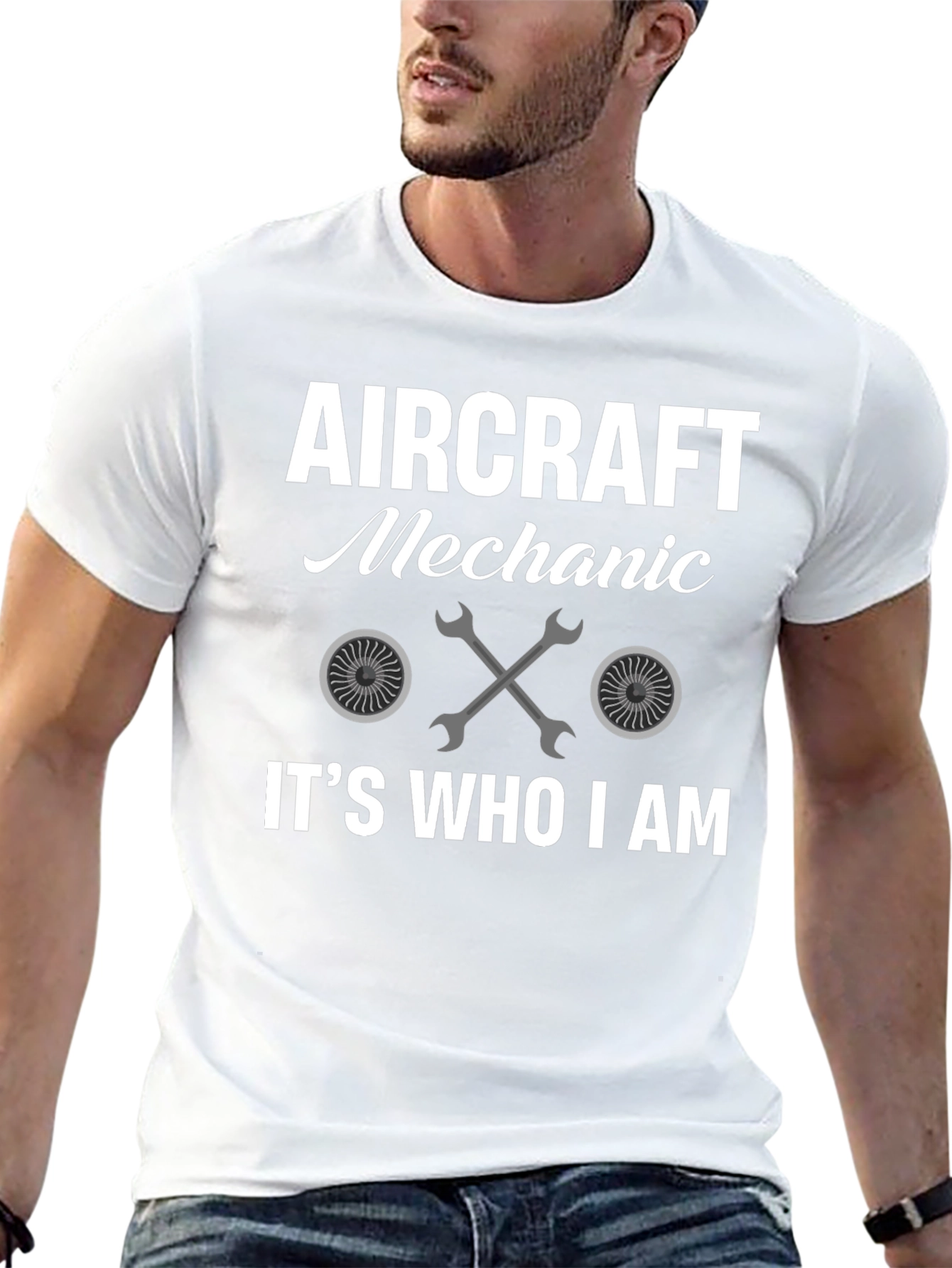 Aircraft Mechanic T-Shirt - Its Who I Am