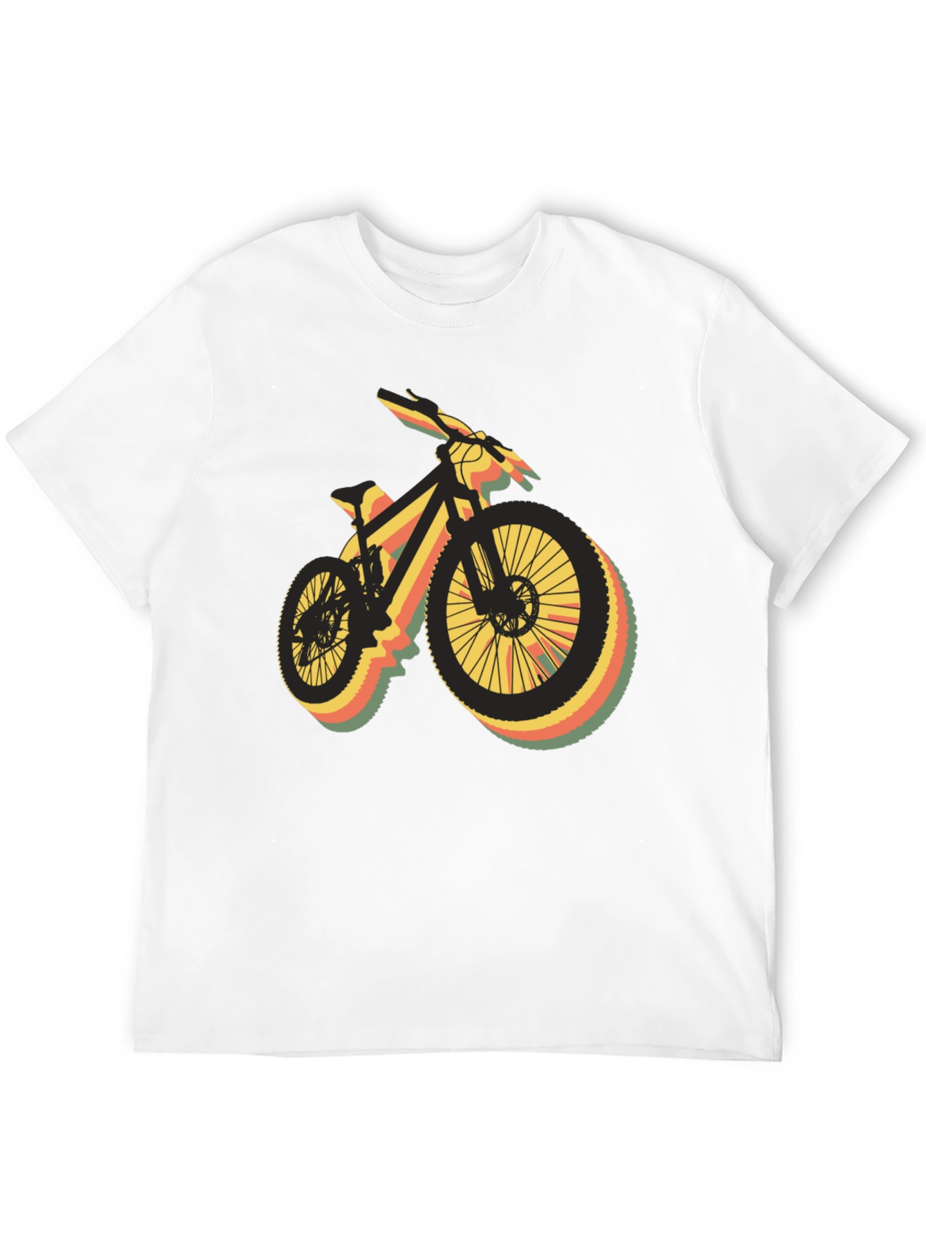 Retro Mountain Bike Graphic Tee