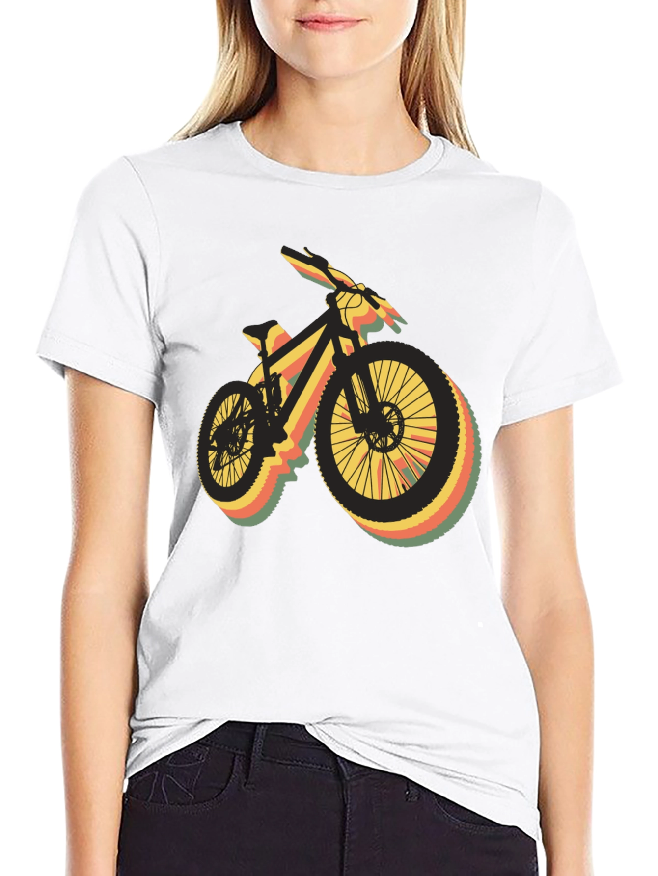 Retro Mountain Bike Graphic Tee