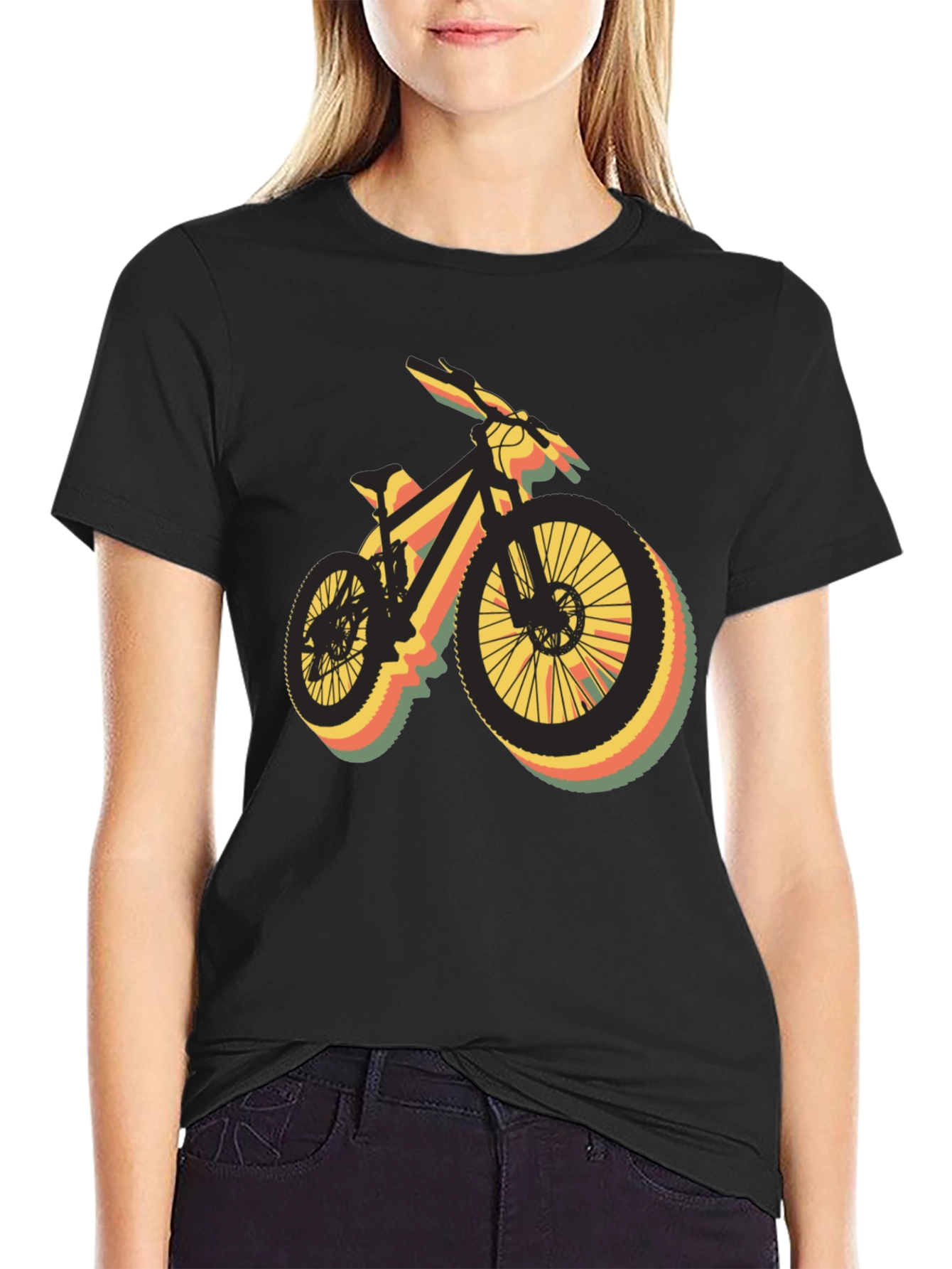 Retro Mountain Bike Graphic Tee