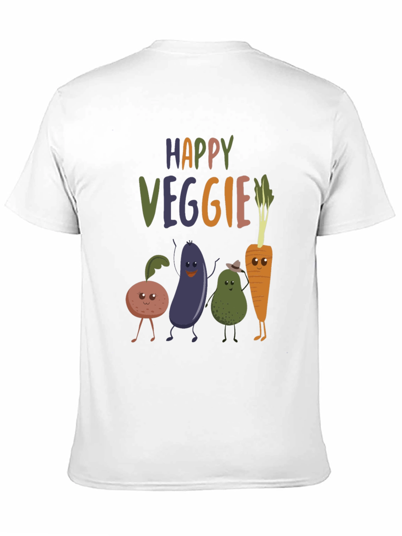 Happy Veggie Graphic Tee