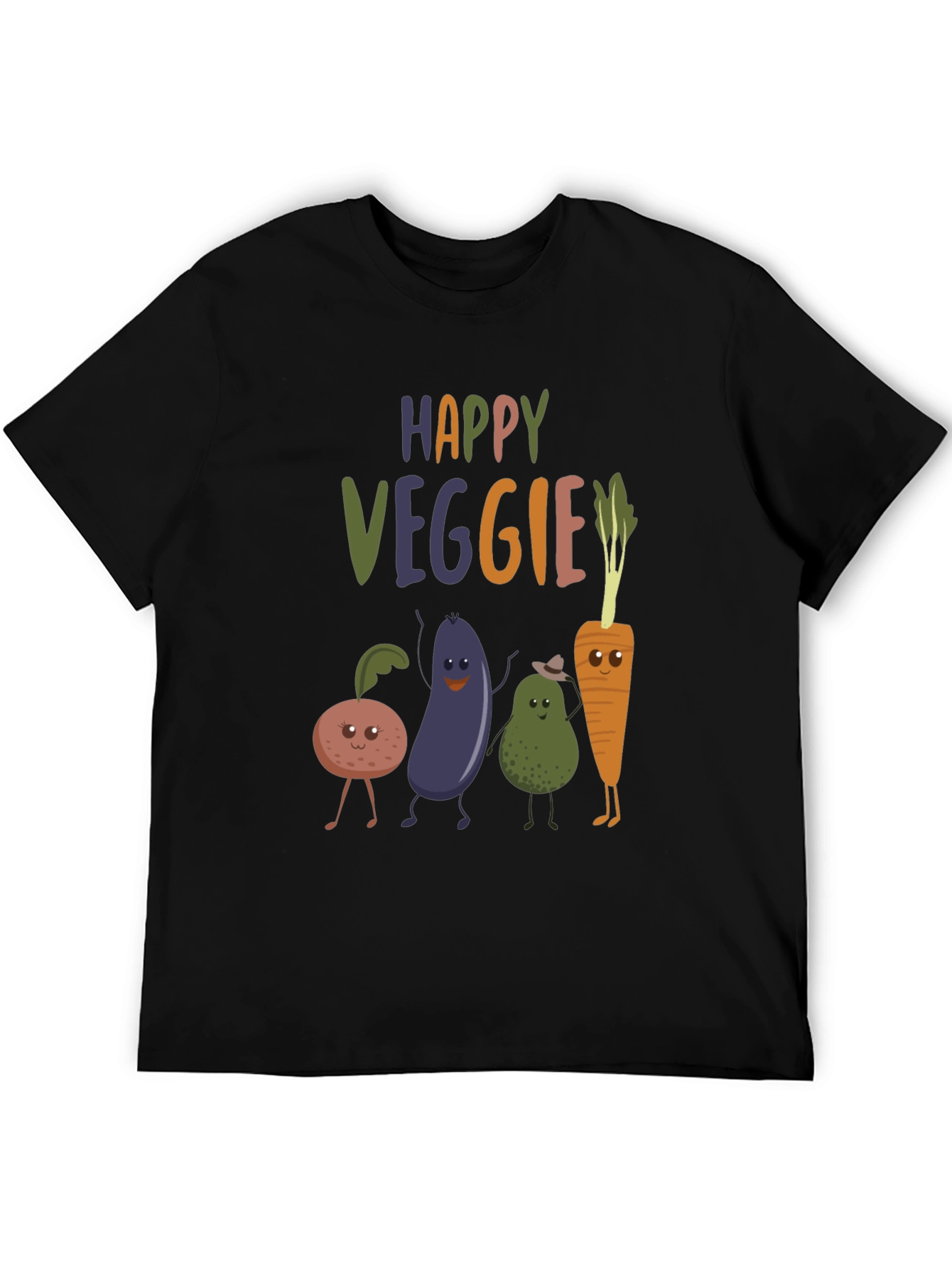 Happy Veggie Graphic Tee