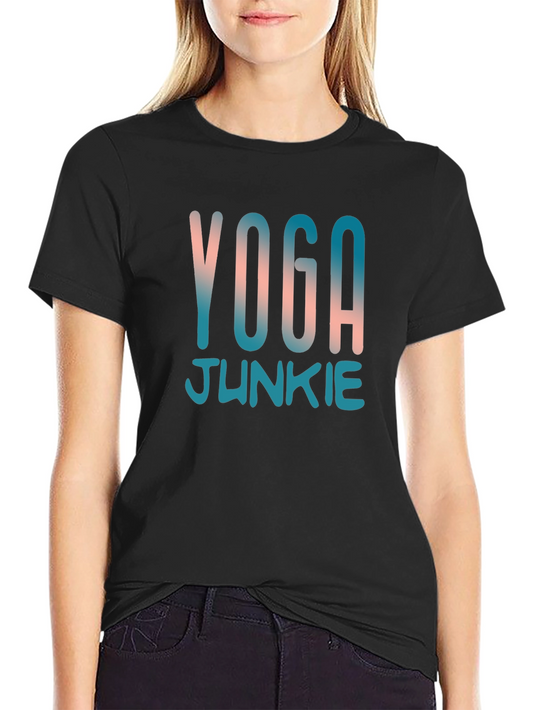 Yoga Junkie T-Shirt - Stylish Fitness Apparel