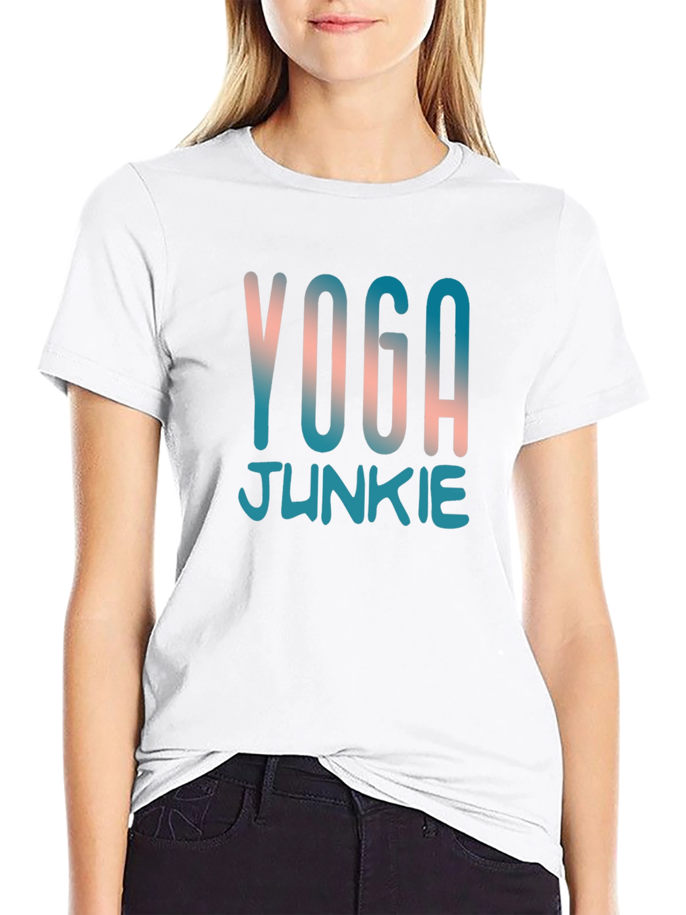 Yoga Junkie T-Shirt - Stylish Fitness Apparel