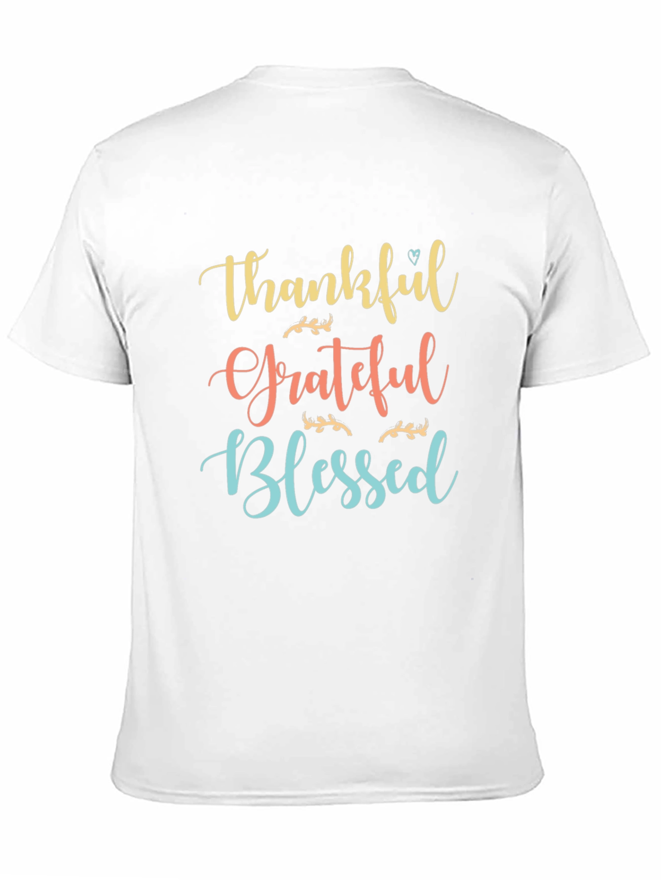Thankful Grateful Blessed Graphic Tee