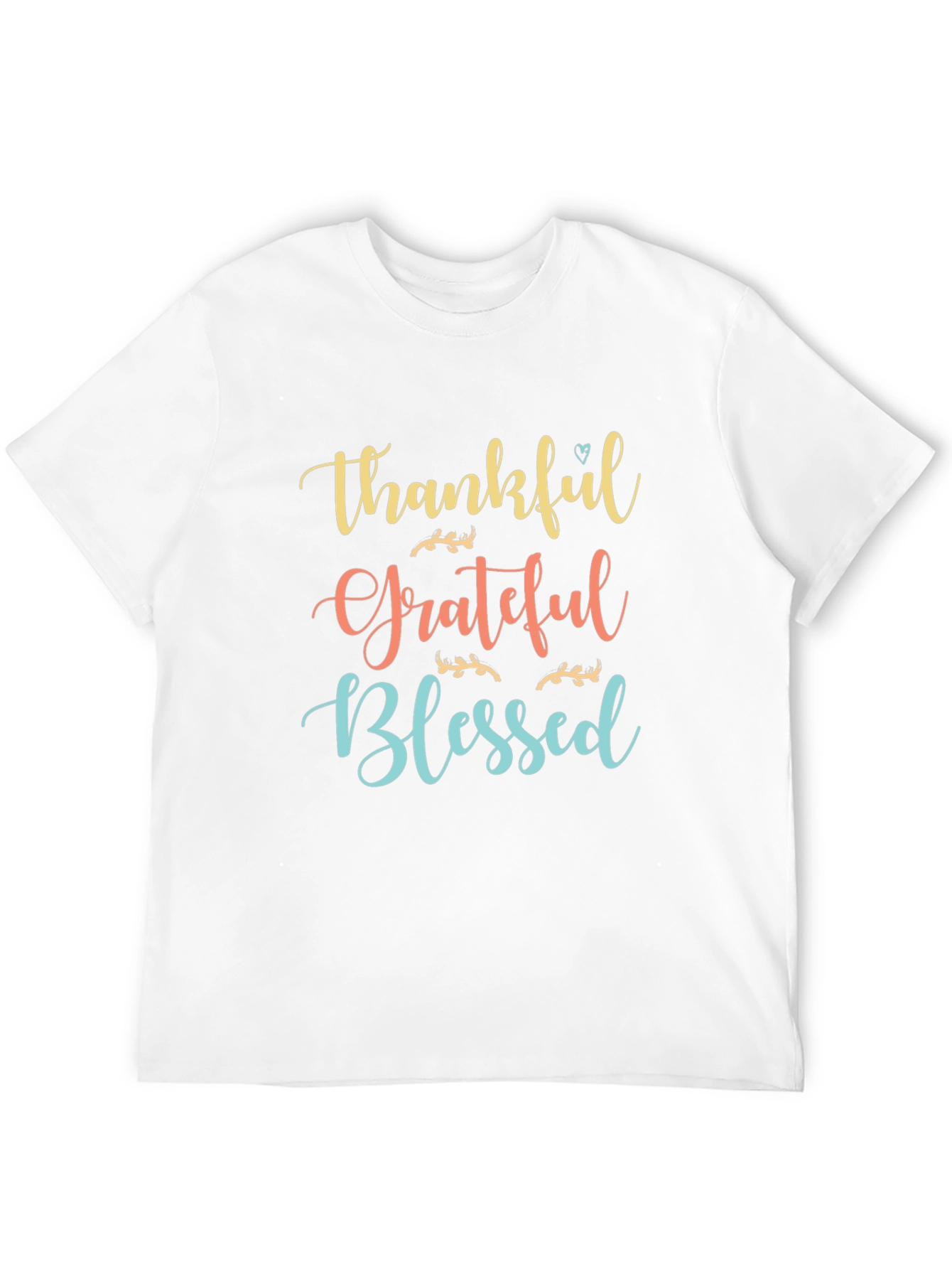 Thankful Grateful Blessed Graphic Tee