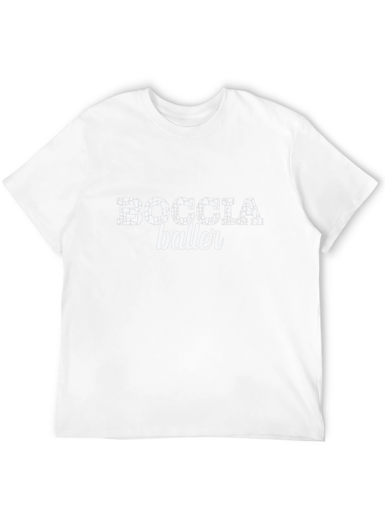 Boccia Baller Graphic Tee - Black Cotton T-Shirt