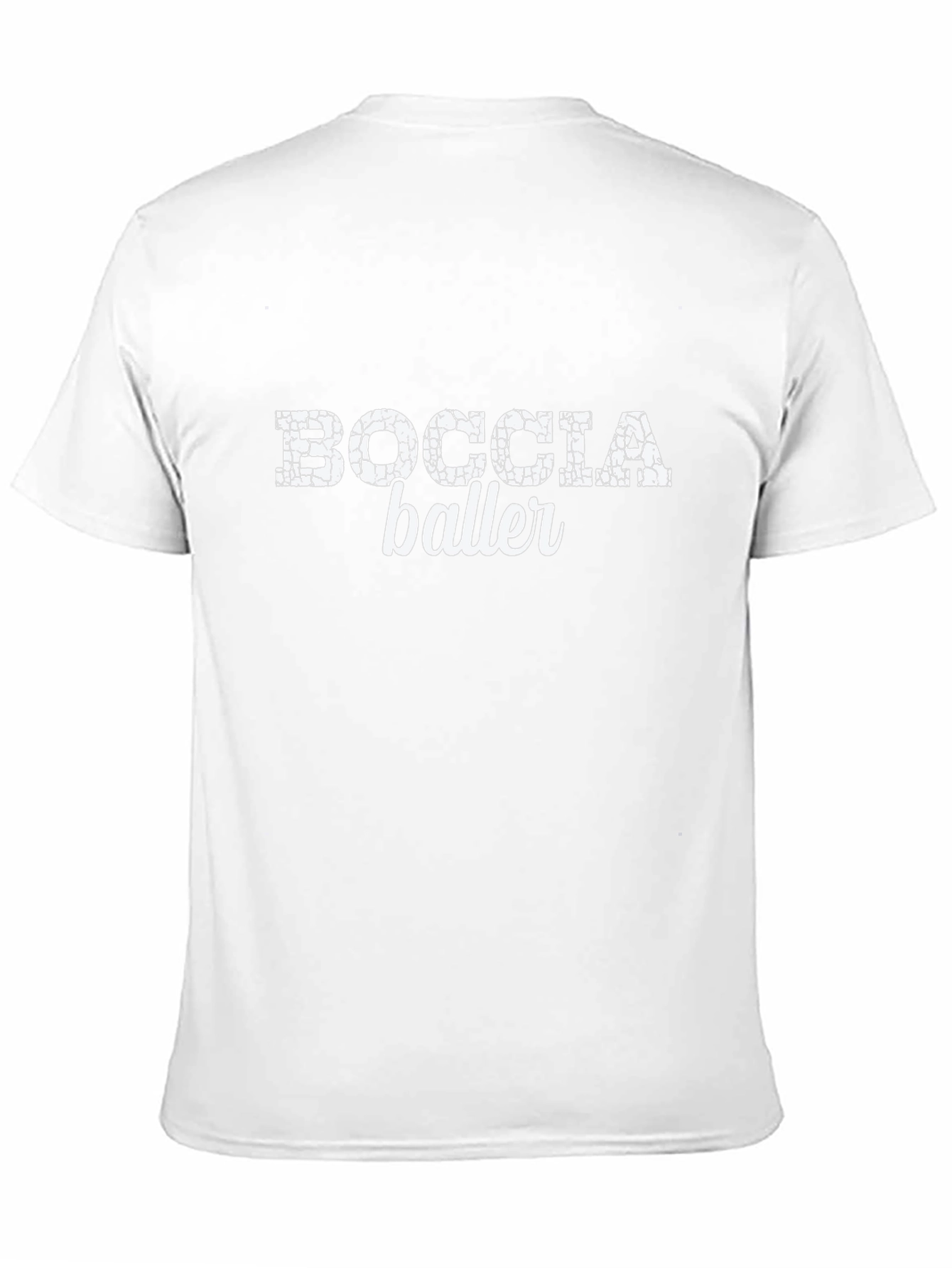 Boccia Baller Graphic Tee - Black Cotton T-Shirt