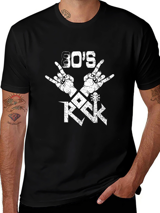 80s Rock T-Shirt Vintage Graphic Tee