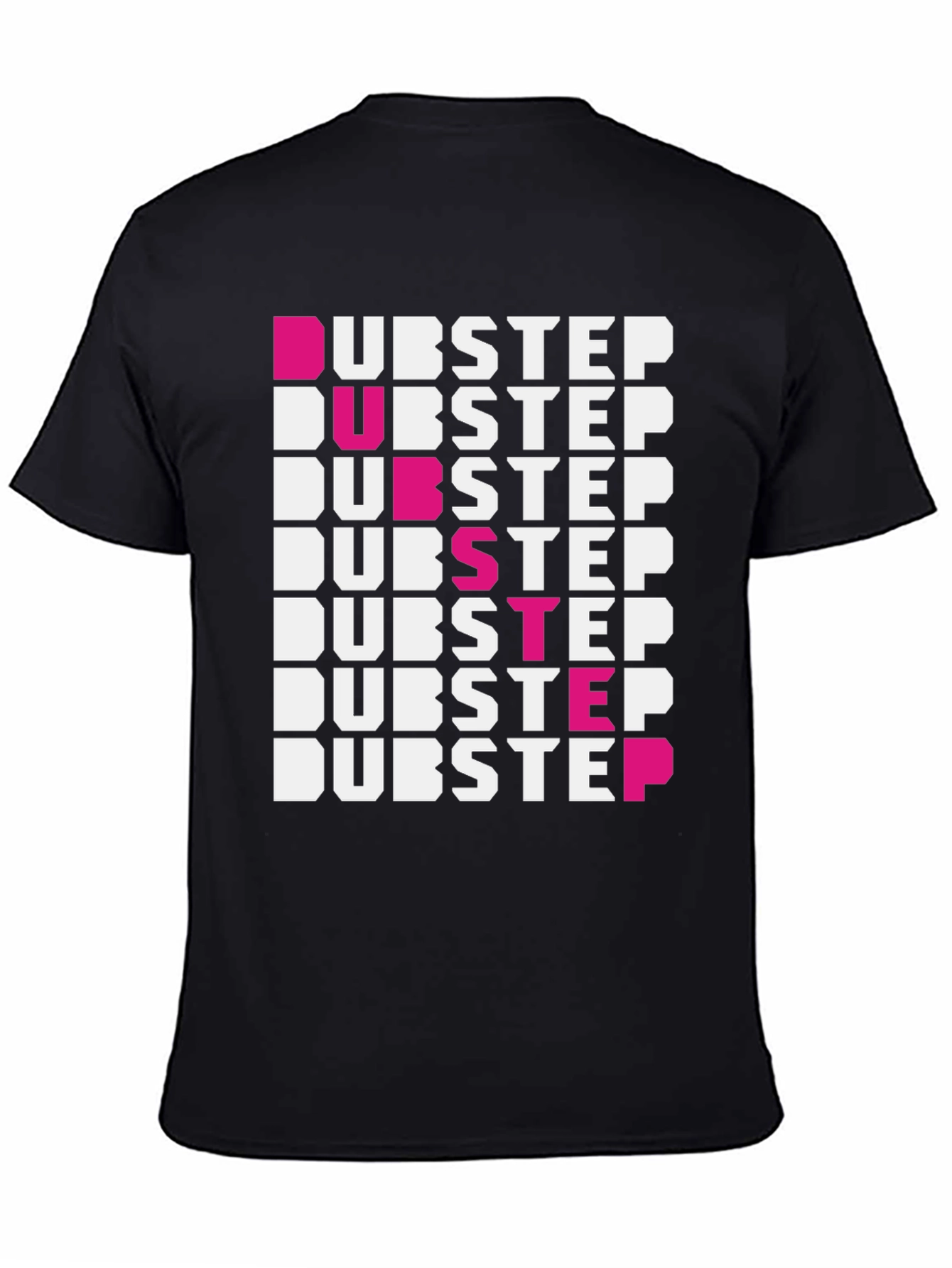 Dubstep Graphic Print T-Shirt