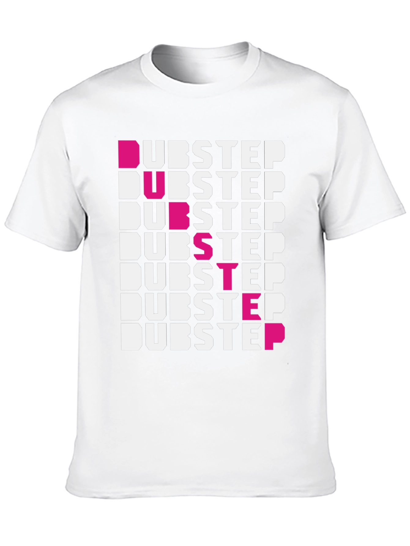 Dubstep Graphic Print T-Shirt