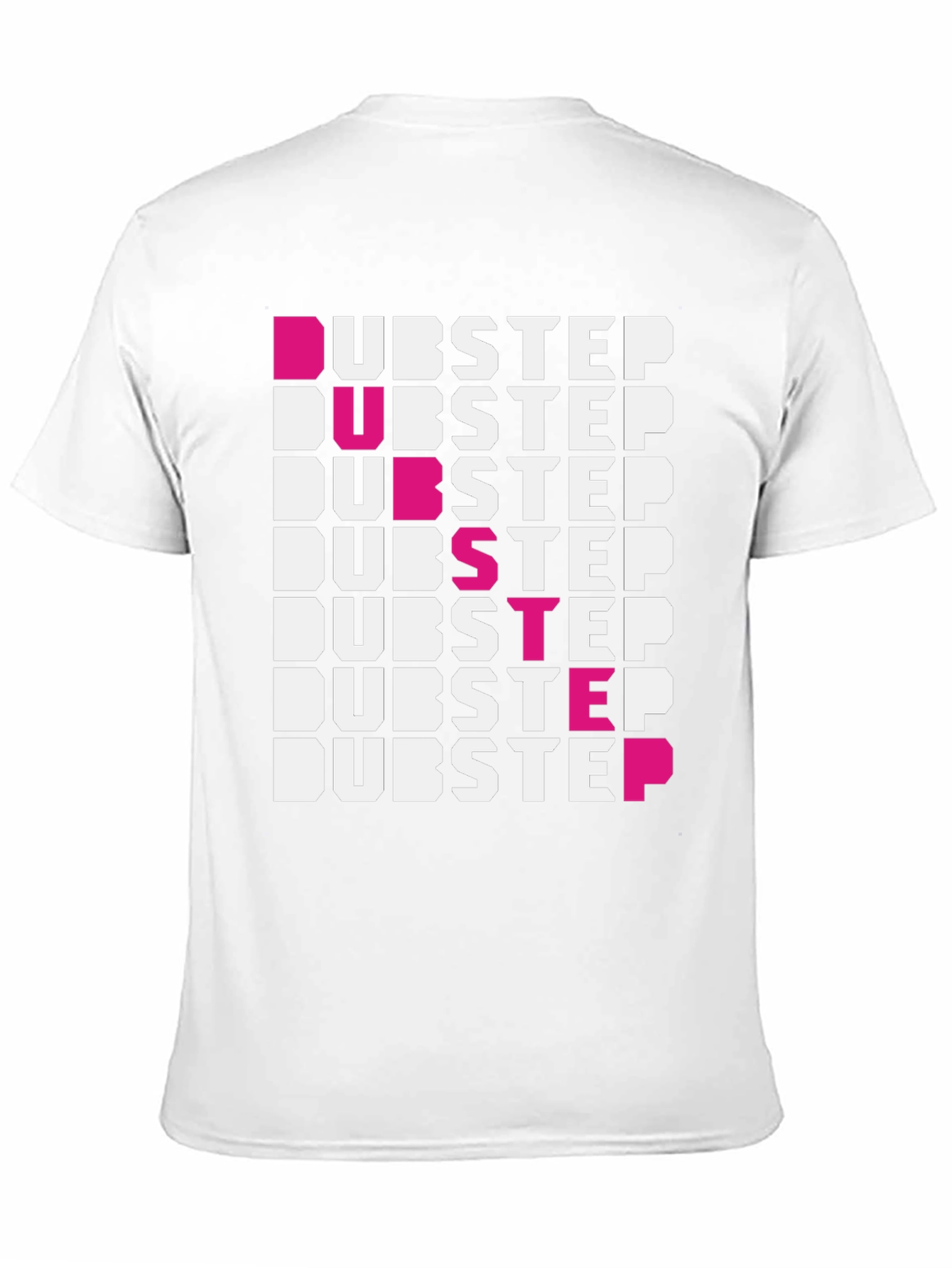 Dubstep Graphic Print T-Shirt