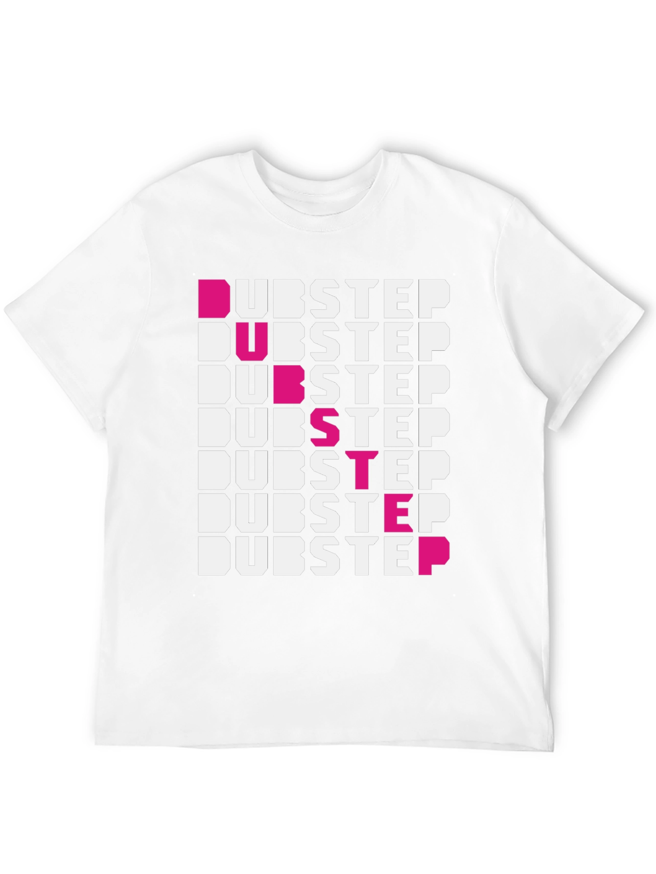 Dubstep Graphic Print T-Shirt