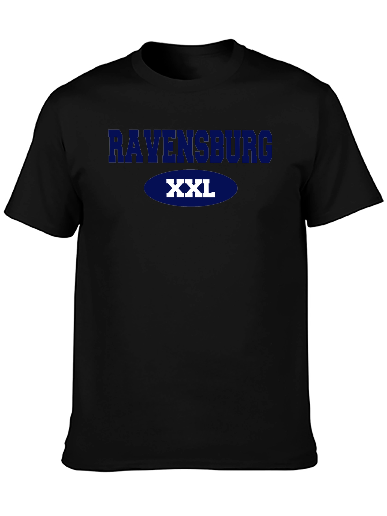 Ravensburg XXL Black Cotton T-Shirt