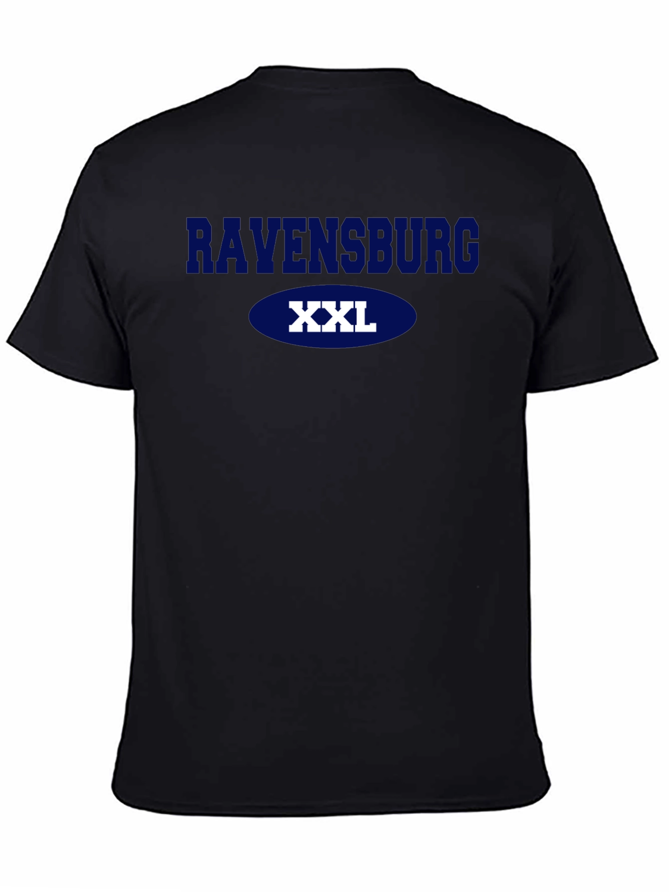Ravensburg XXL Black Cotton T-Shirt