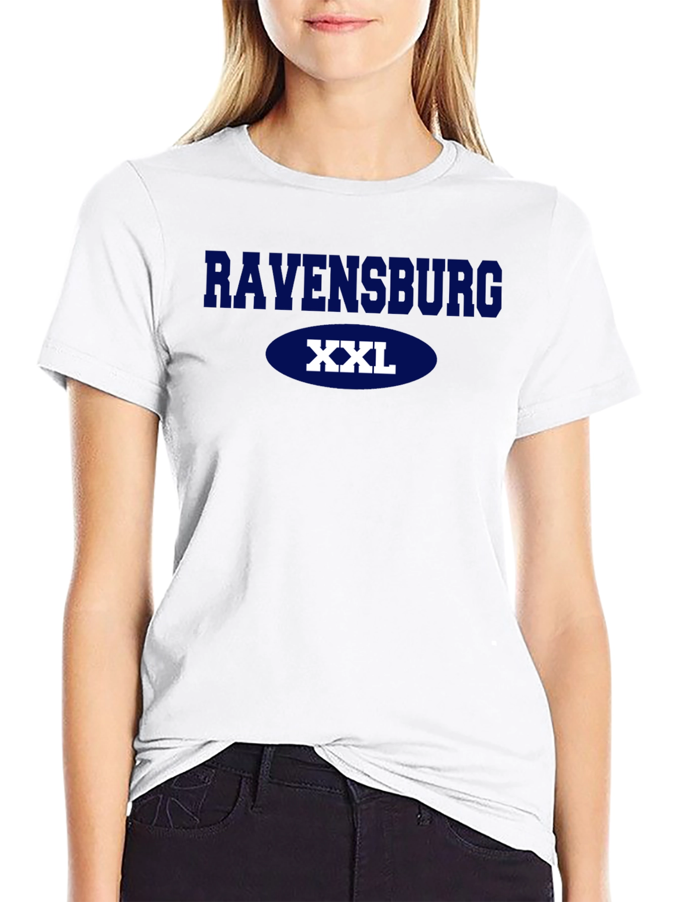 Ravensburg XXL Black Cotton T-Shirt