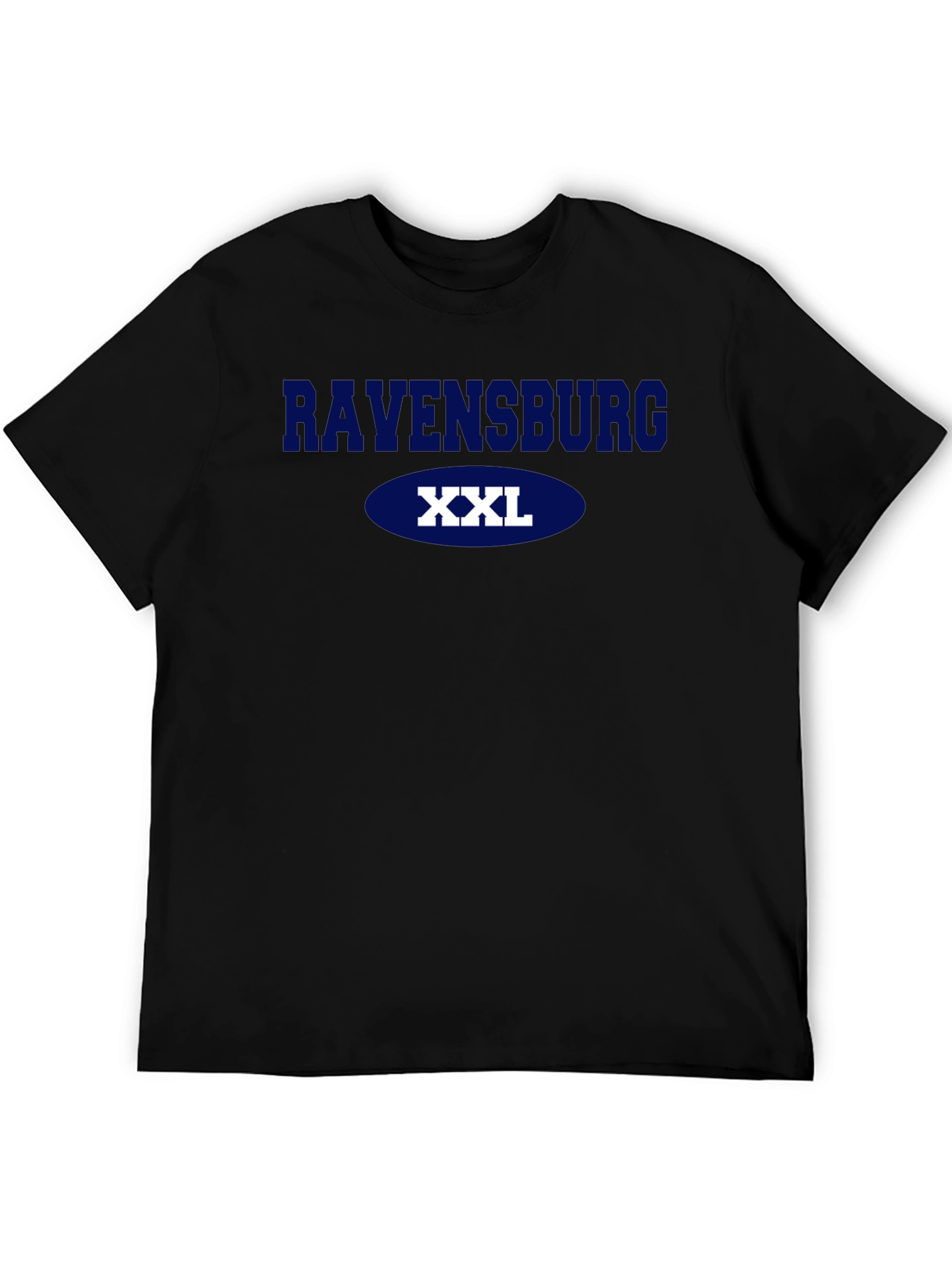 Ravensburg XXL Black Cotton T-Shirt