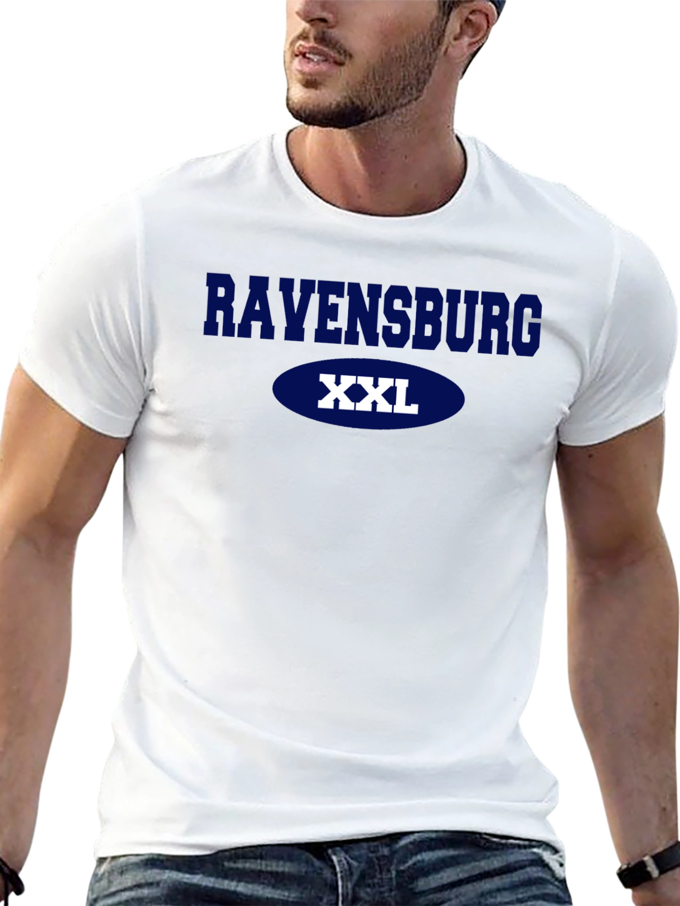 Ravensburg XXL Black Cotton T-Shirt