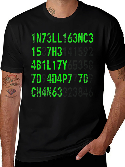 Funny Intelligent Nerd T-Shirt - Code Design