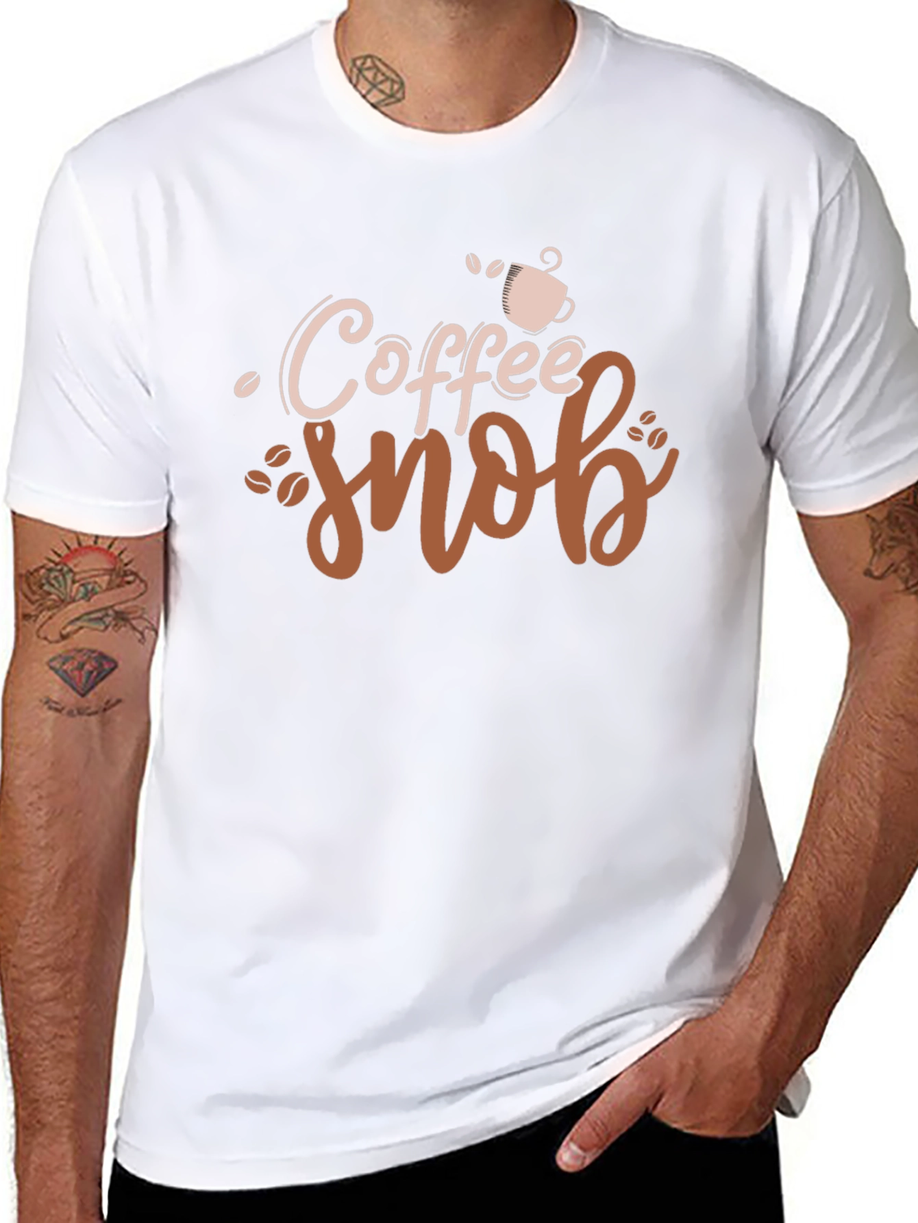 Coffee Snob Graphic Tee - Unisex Black T-Shirt