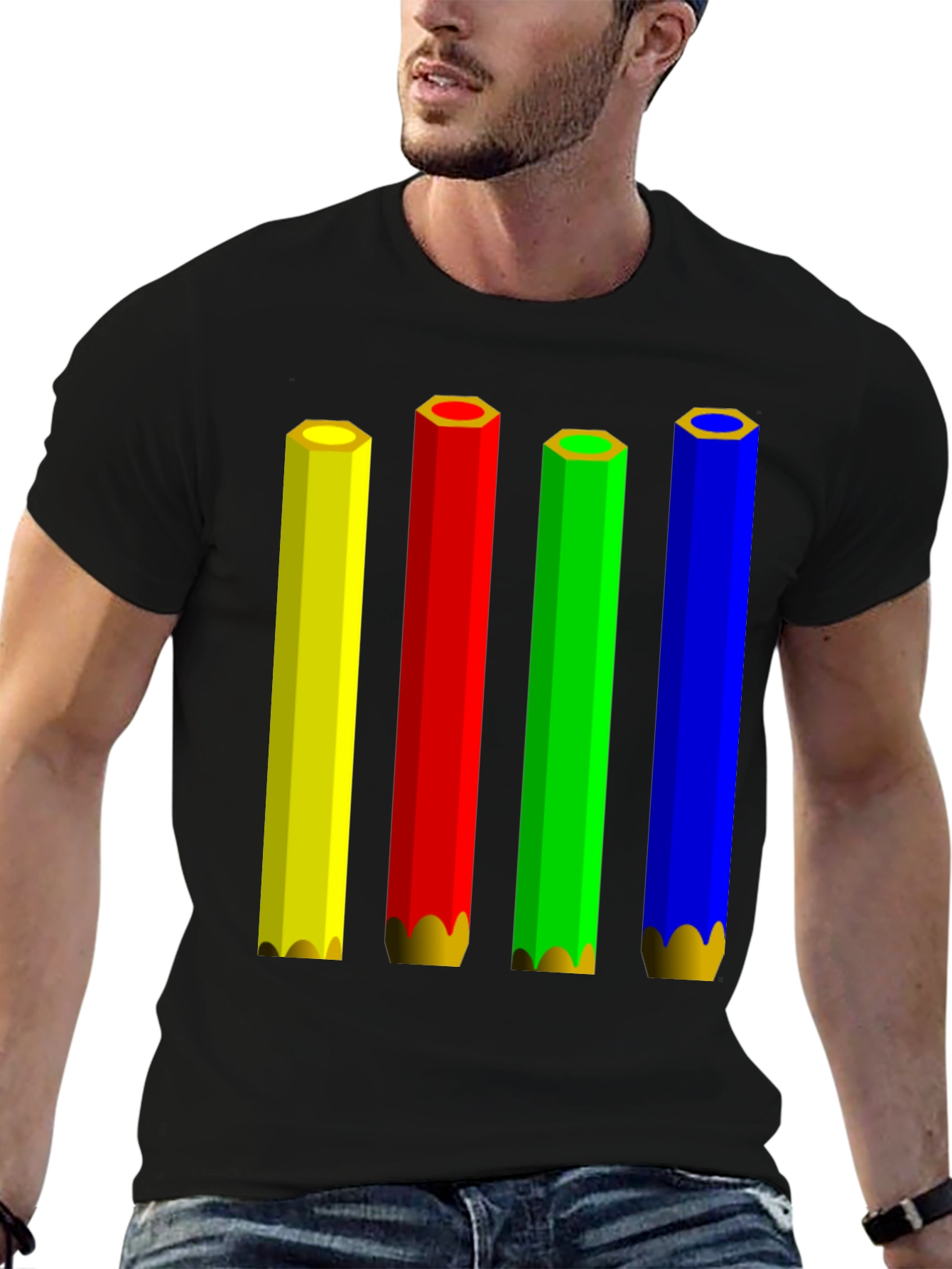 Colorful Pencil T-Shirt