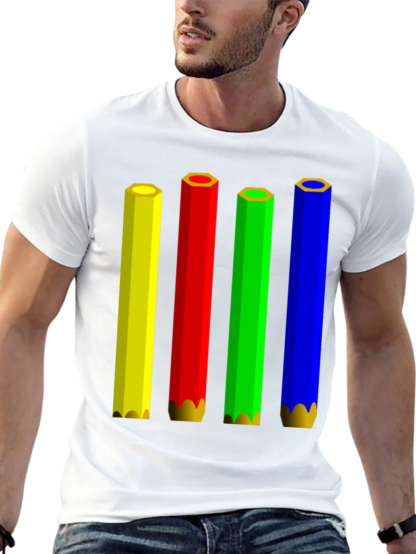 Colorful Pencil T-Shirt