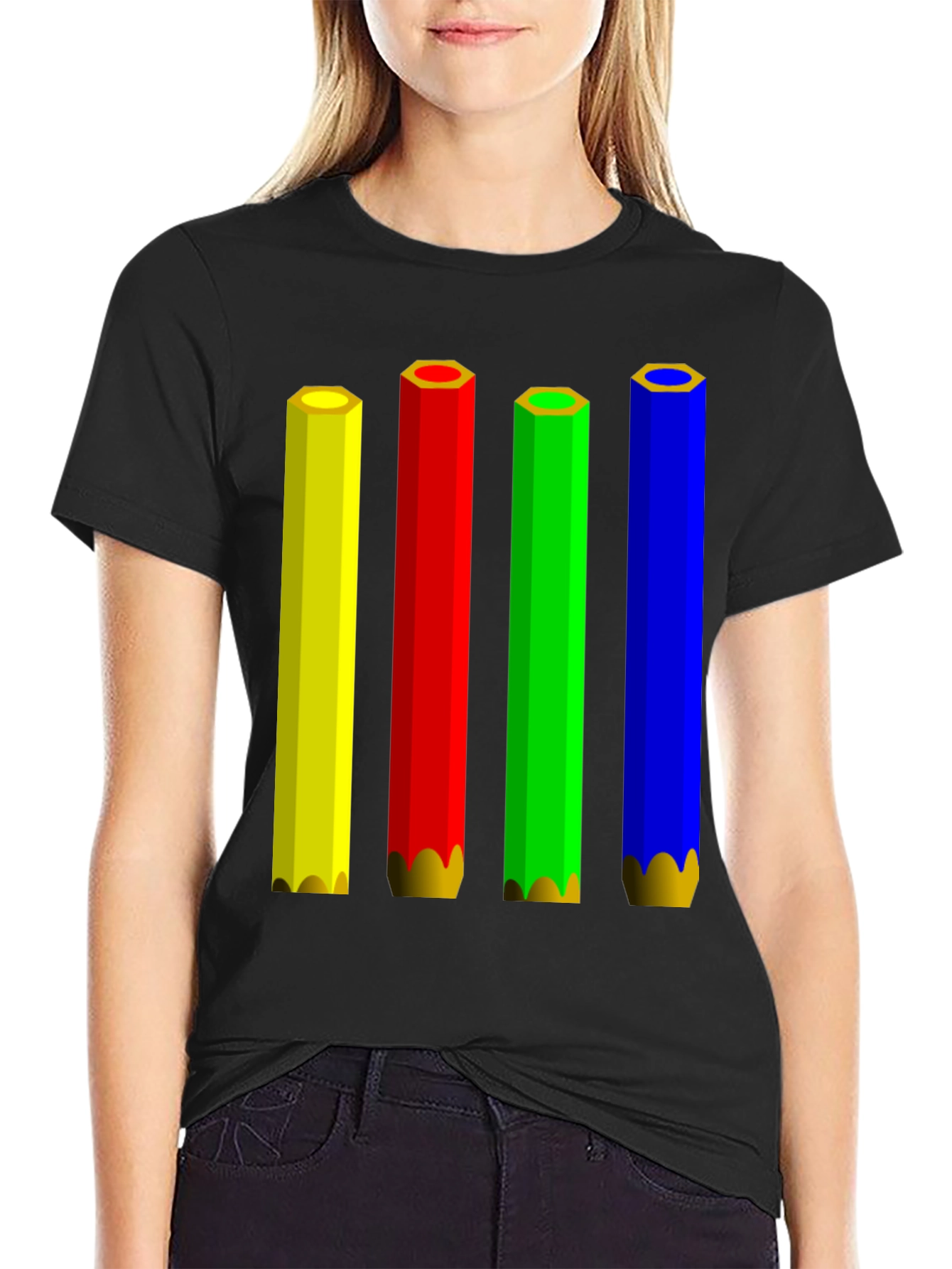 Colorful Pencil T-Shirt