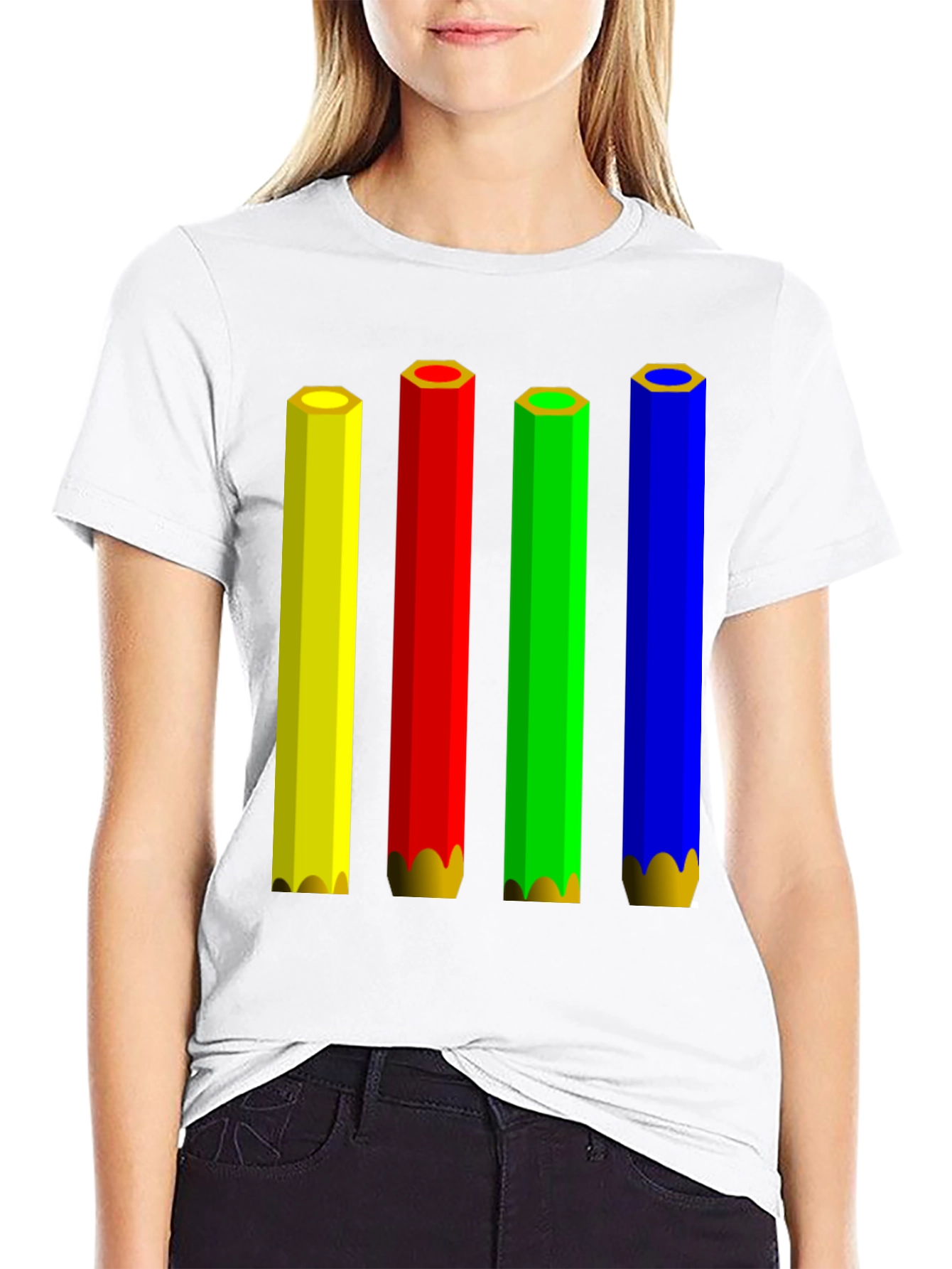 Colorful Pencil T-Shirt
