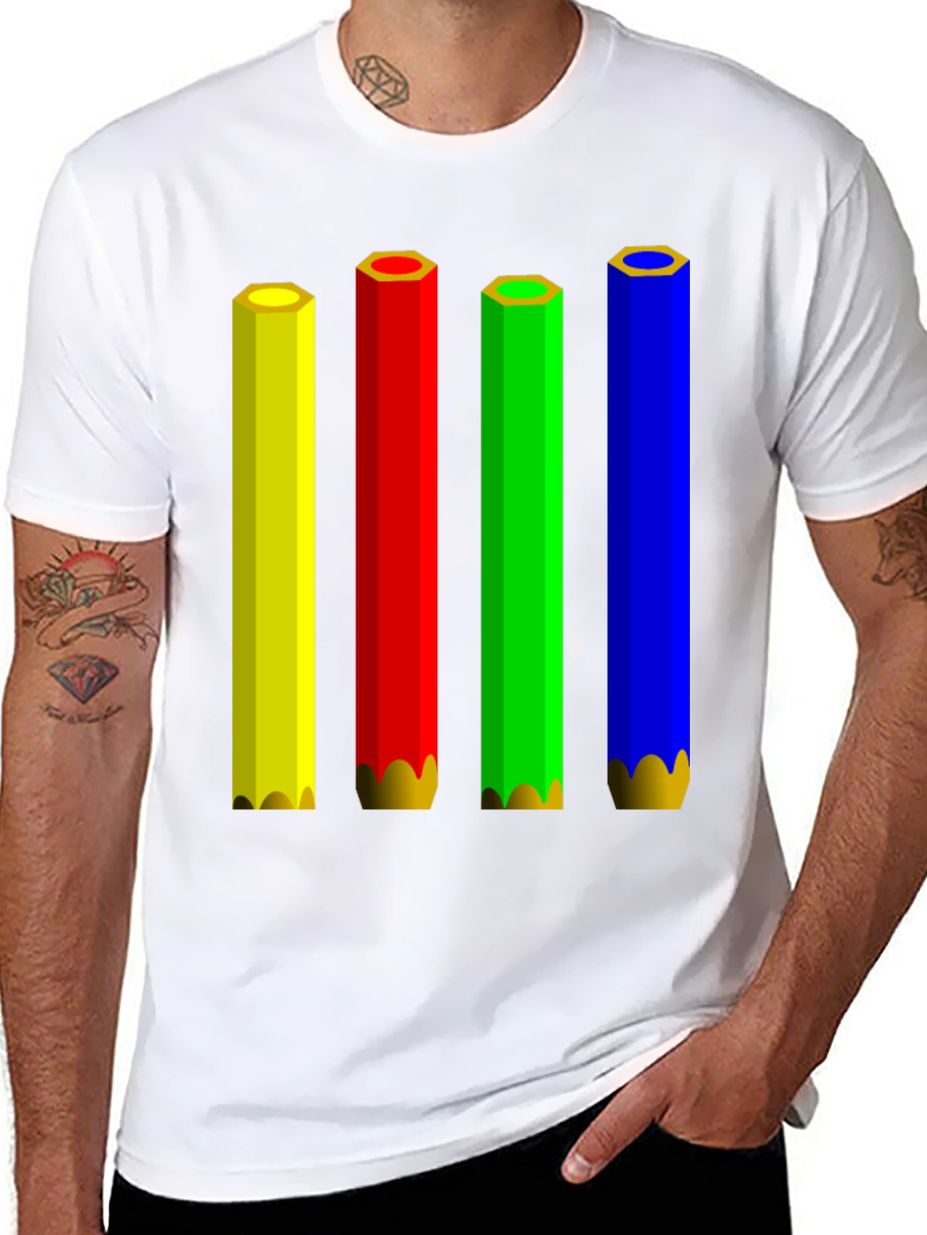 Colorful Pencil T-Shirt