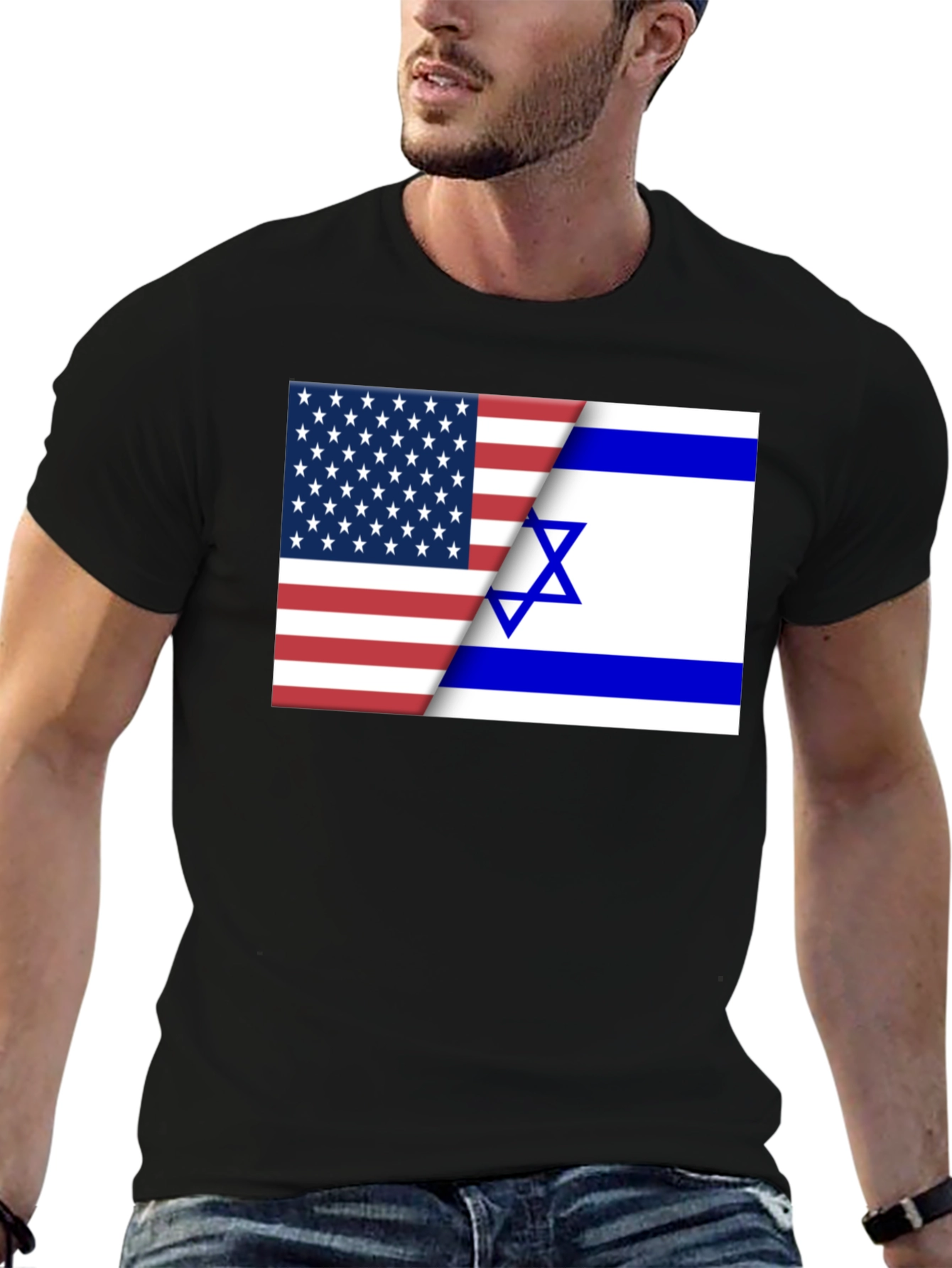 USA & Israel Flag T-Shirt